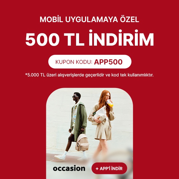 Mobil Uygulamaya Özel 5.000 TL ve Üzerine 500 TL İndirim