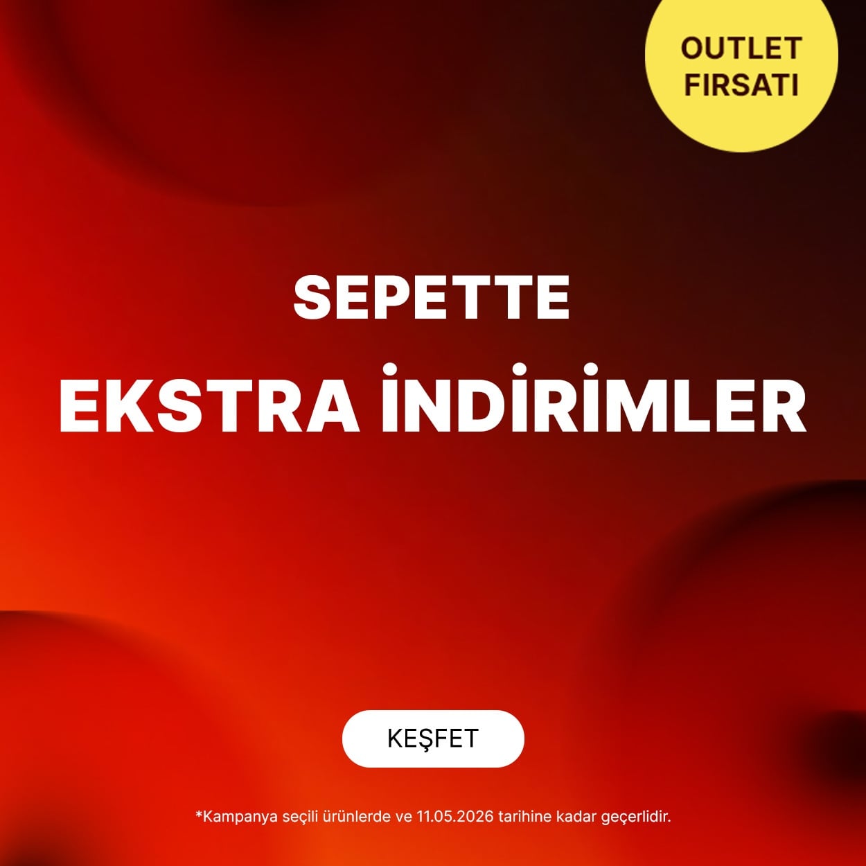 Sepette Ekstra İndirim Kampanyası