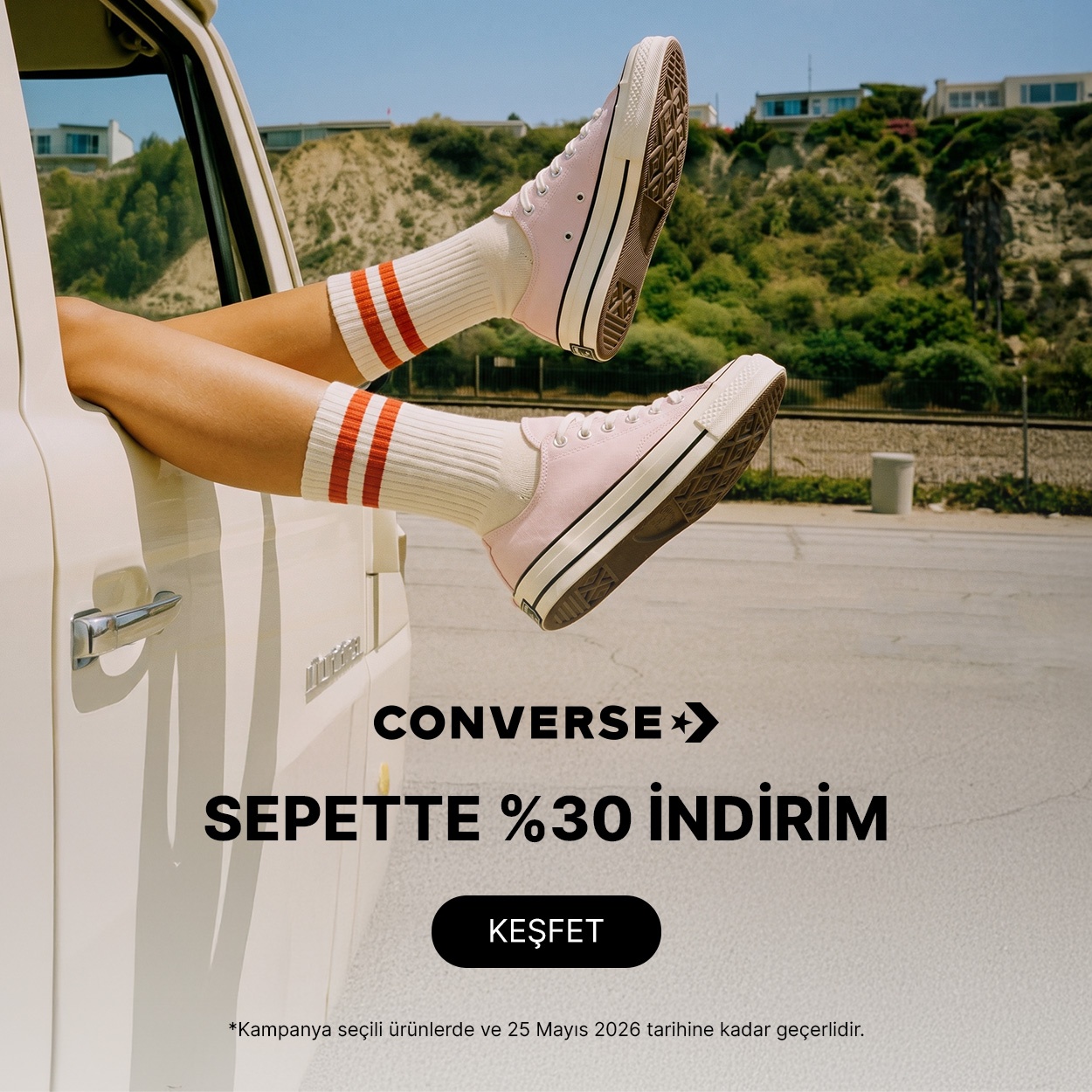 Converse Sepette %30 İndirim Kampanyası