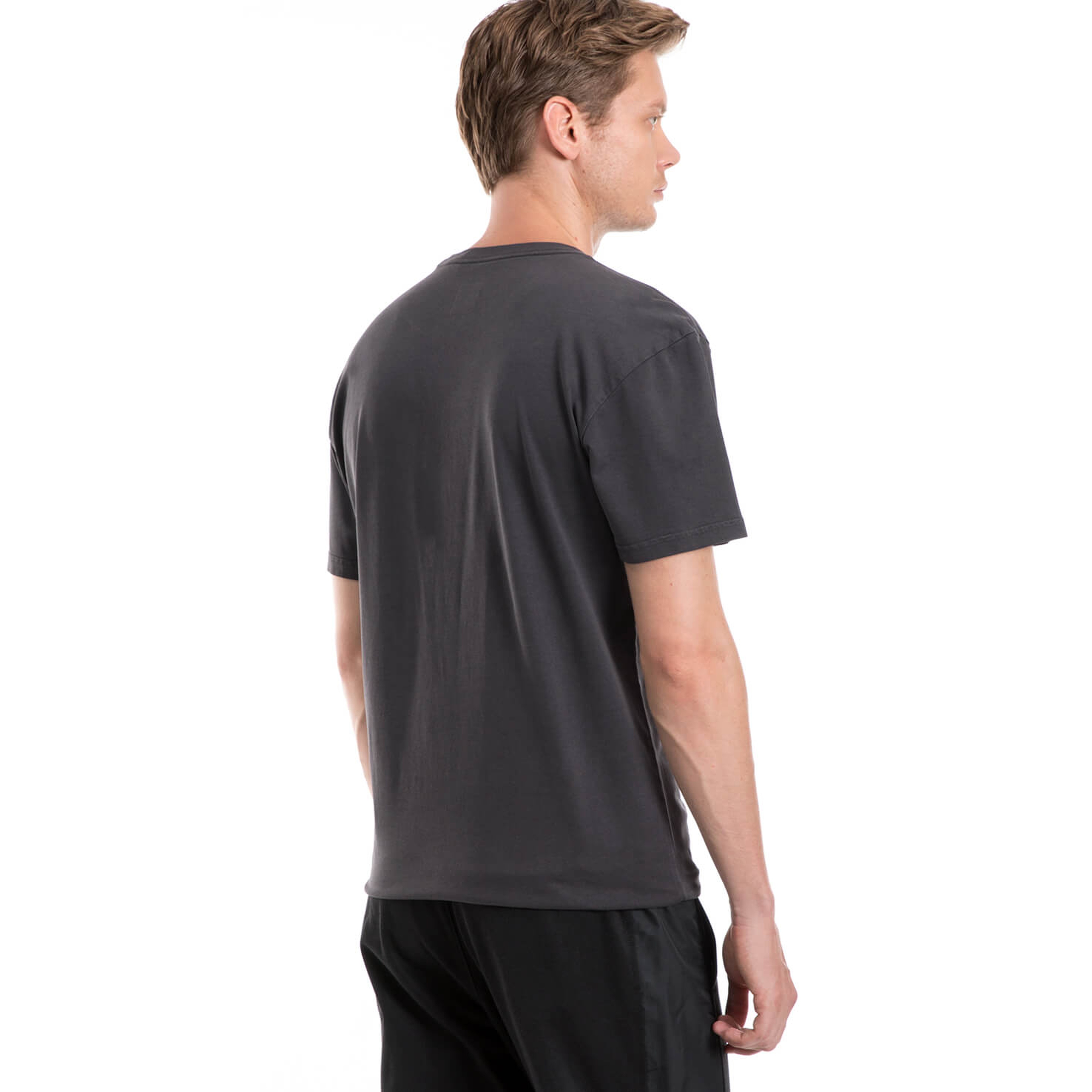 adidas adidad Grmnt Dye Erkek Siyah Tshirt