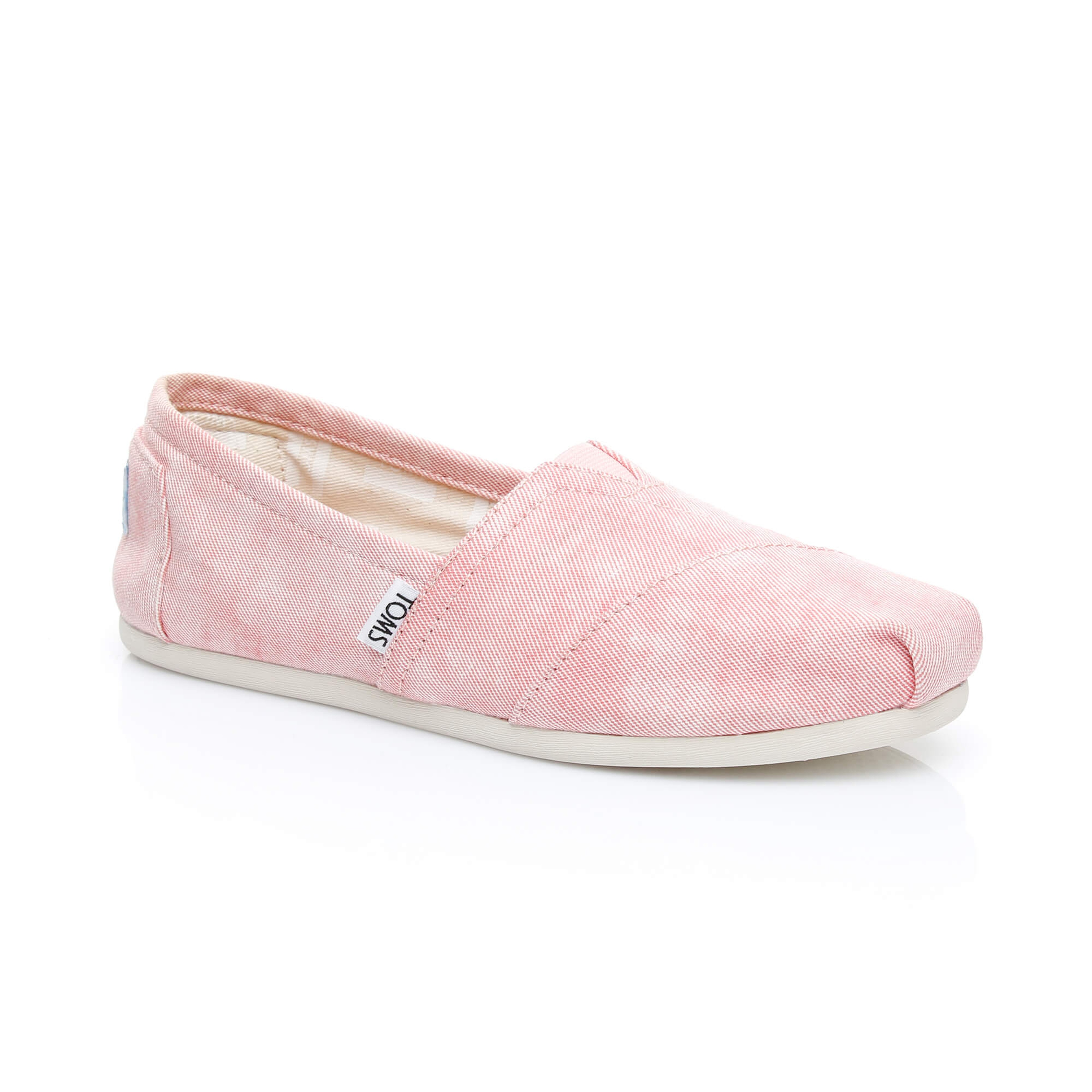 Toms Coral Washed Twill Kadın Pembe Espadril