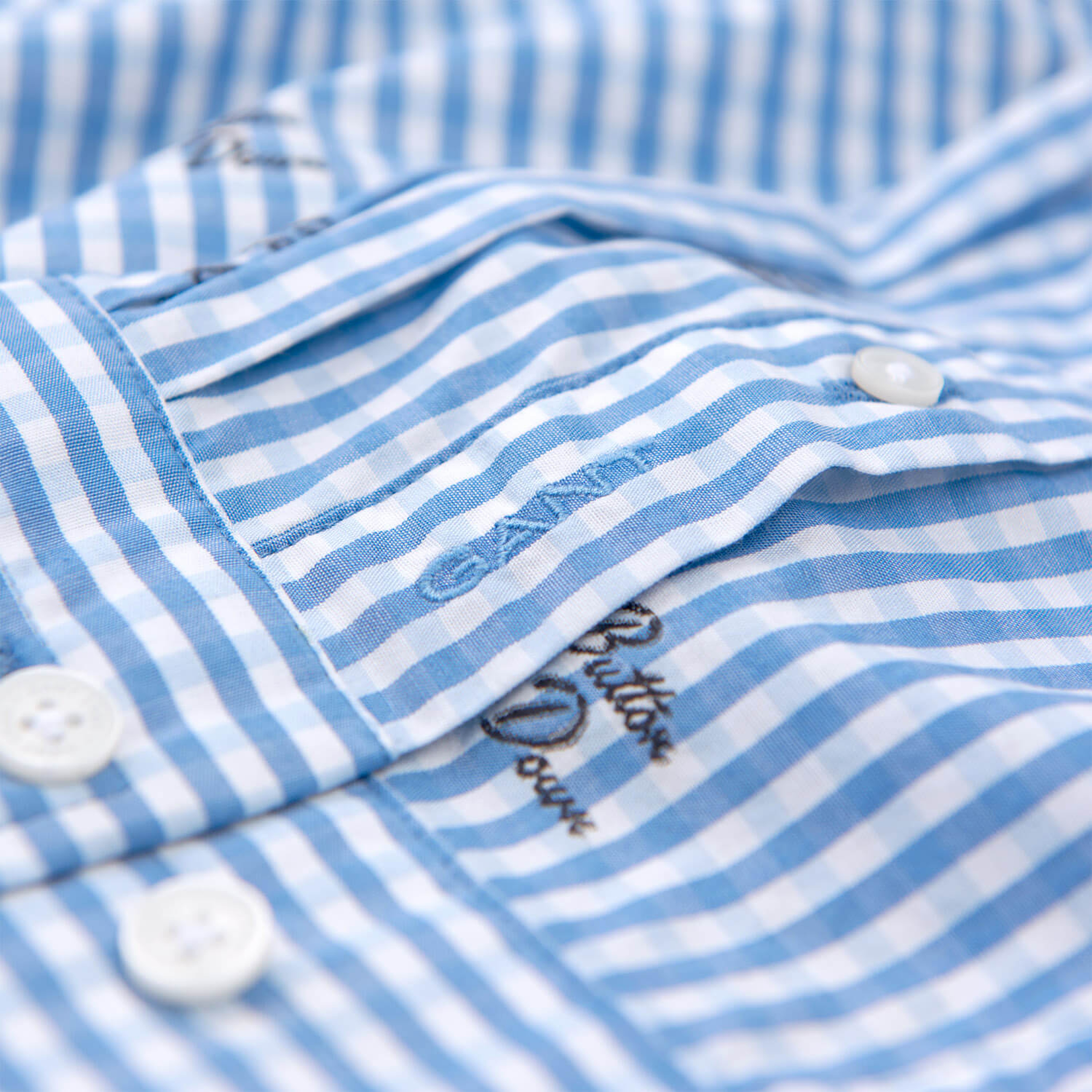 Gant Erkek Mavi Uzun Kollu Regular Fit Gömlek