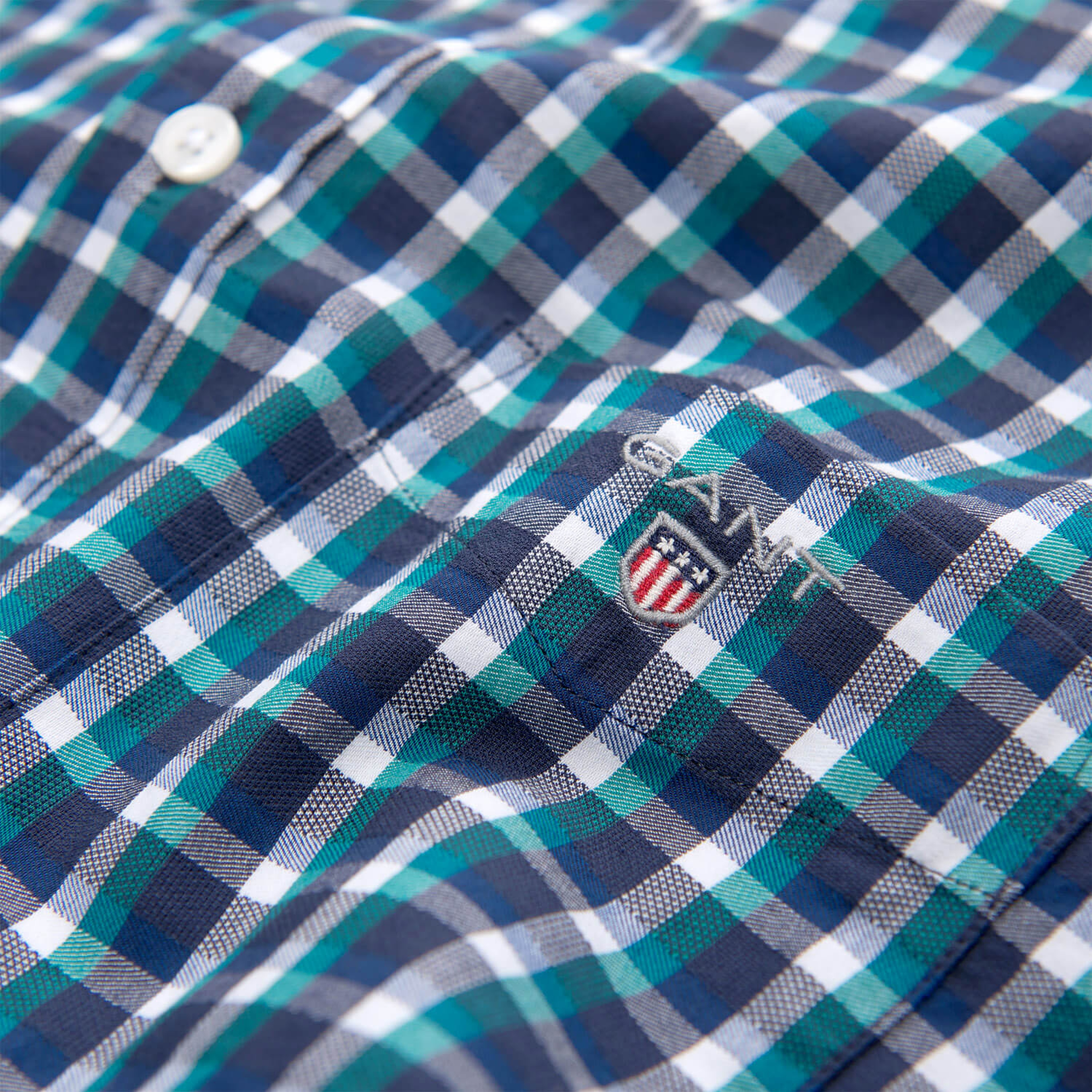 Gant Erkek Lacivert Uzun Kollu Regular Fit Gömlek