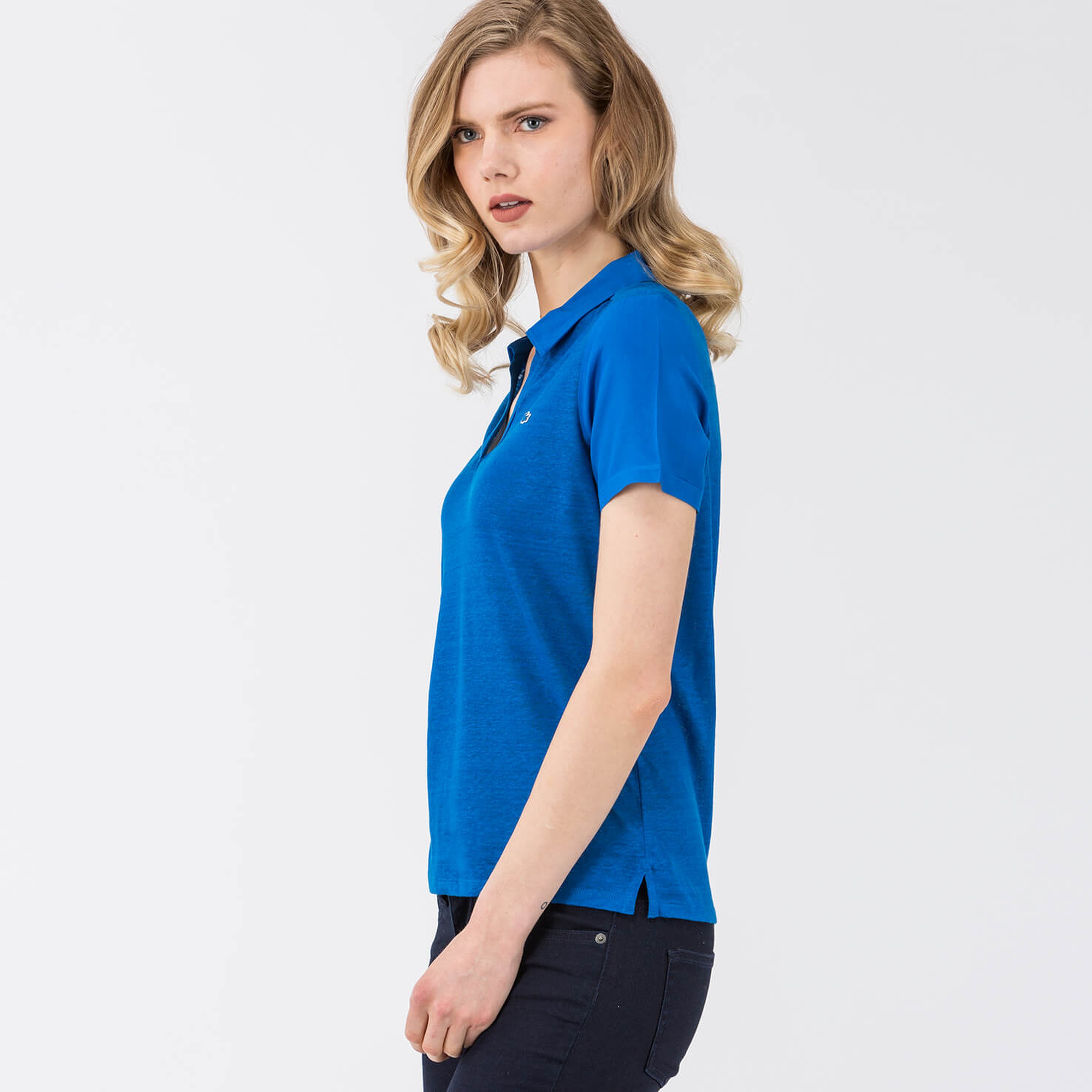 Lacoste Kadın Lacivert Polo