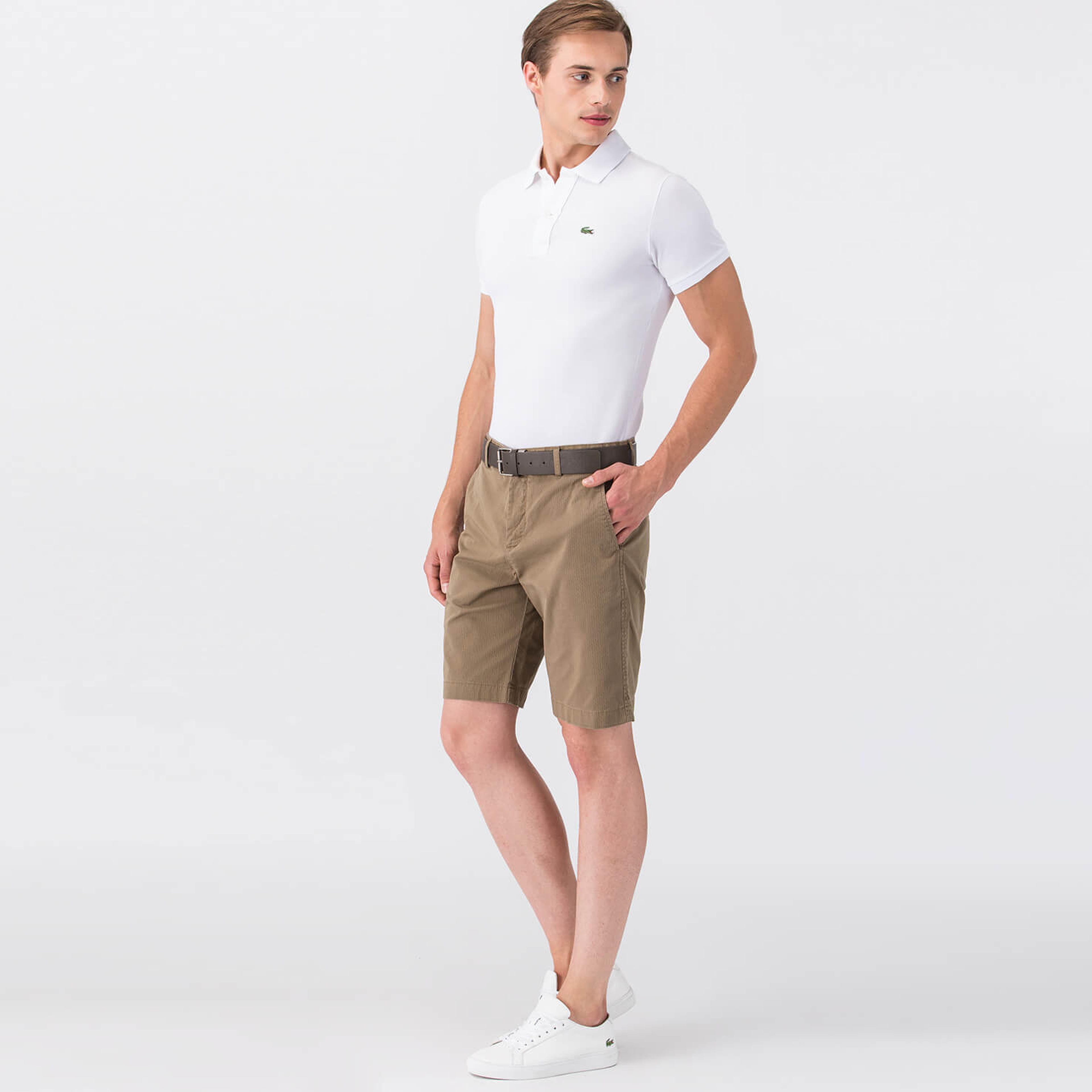 Lacoste Erkek Yeşil Bermuda