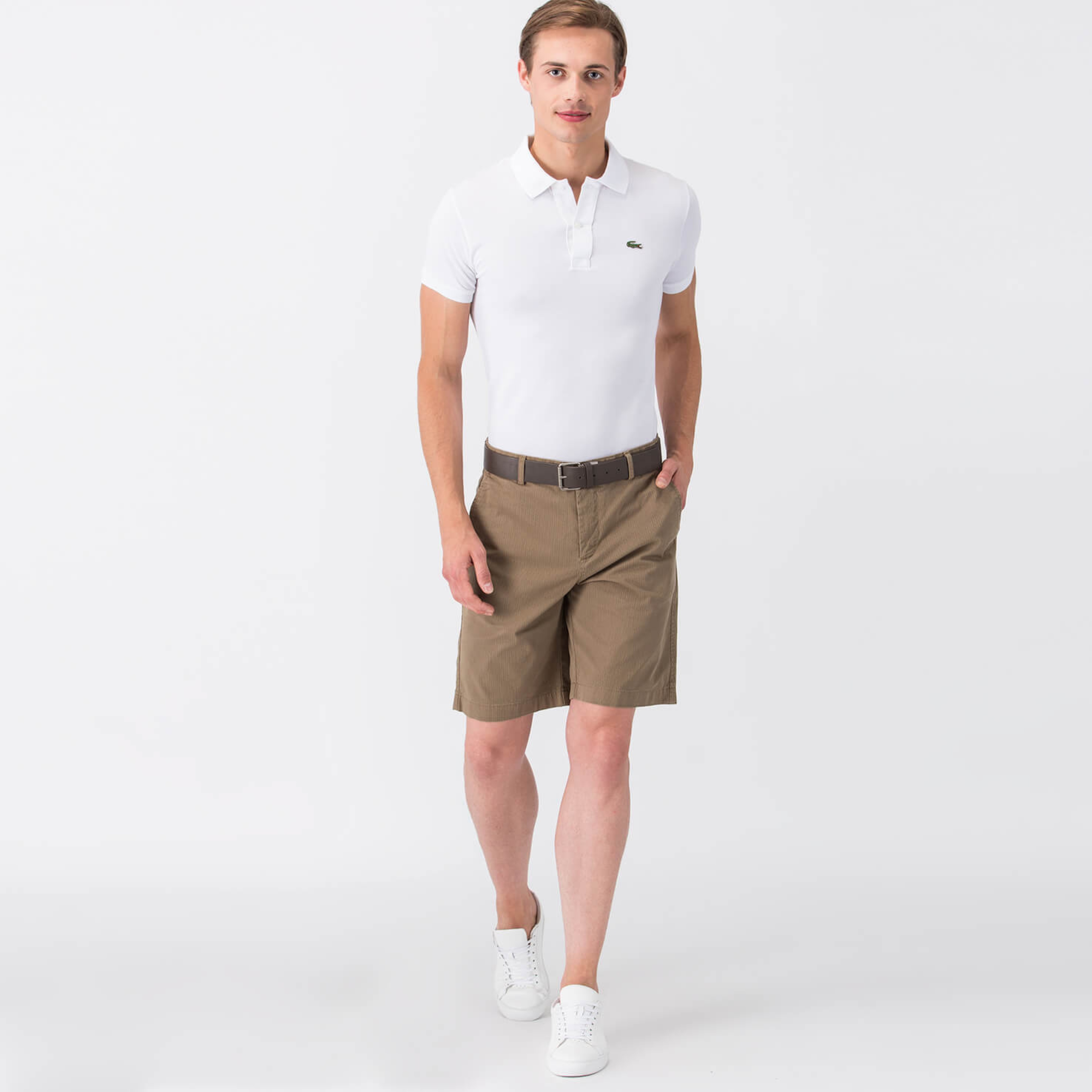 Lacoste Erkek Yeşil Bermuda