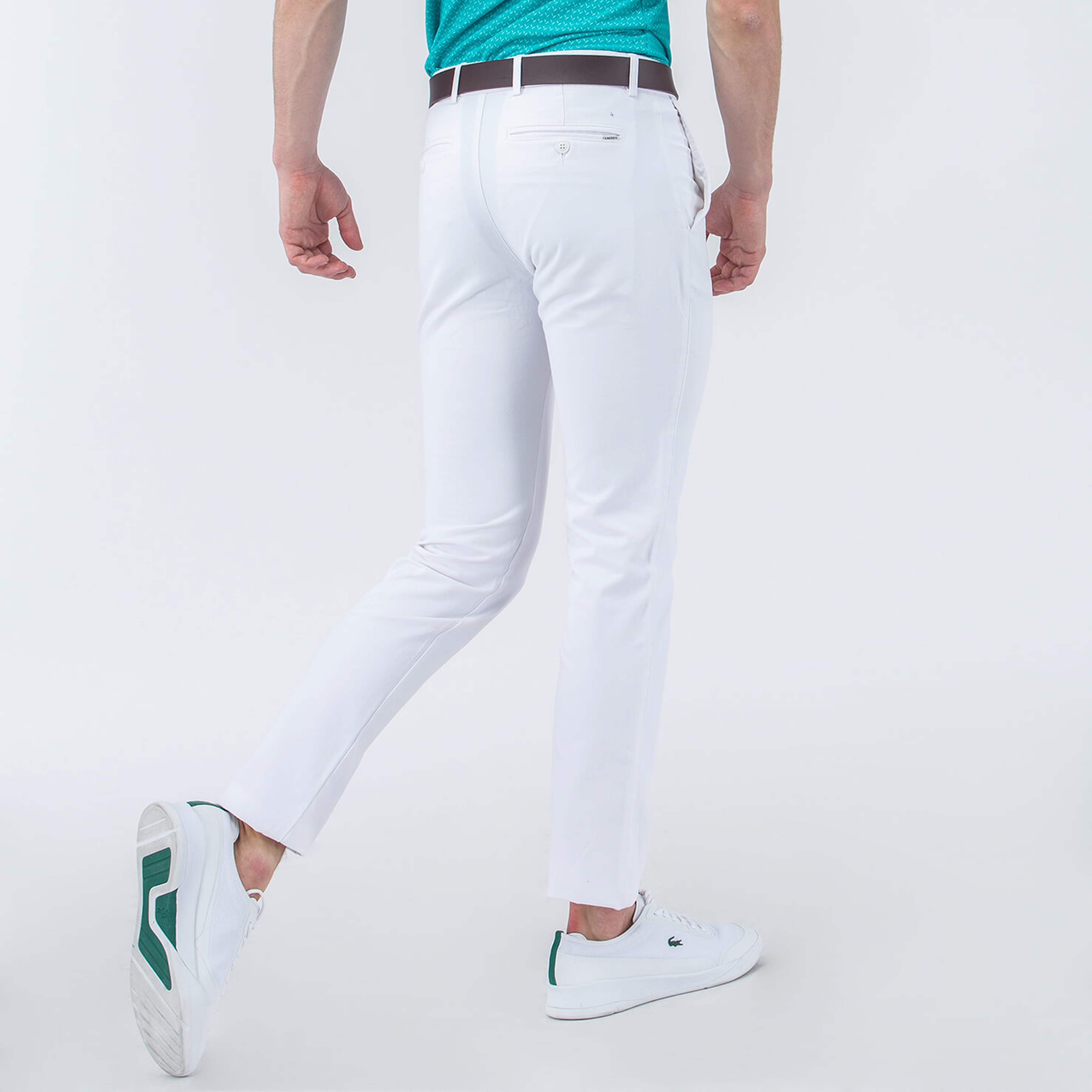 Lacoste Erkek Beyaz Pantolon