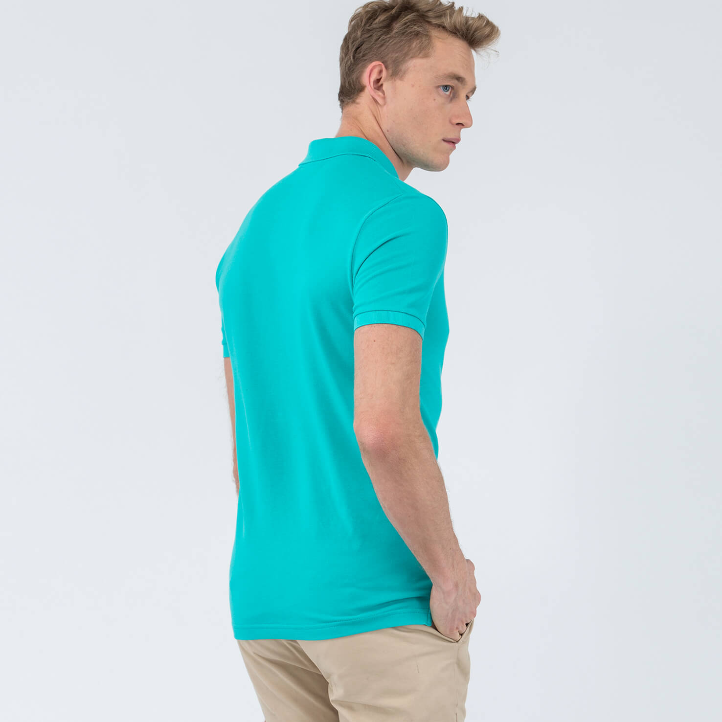 Lacoste Erkek Yeşil Slim Fit Polo