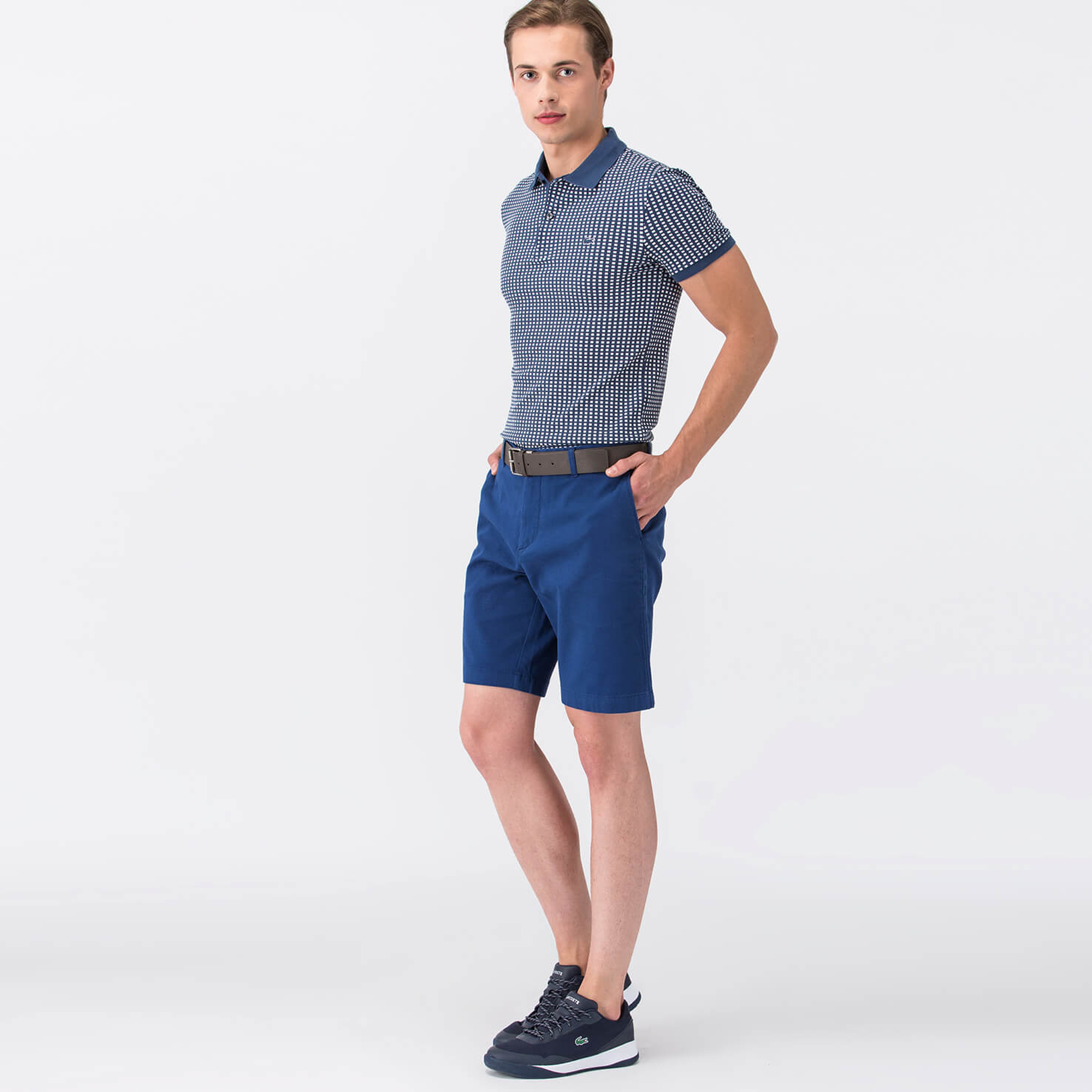 Lacoste Erkek Mavi Bermuda