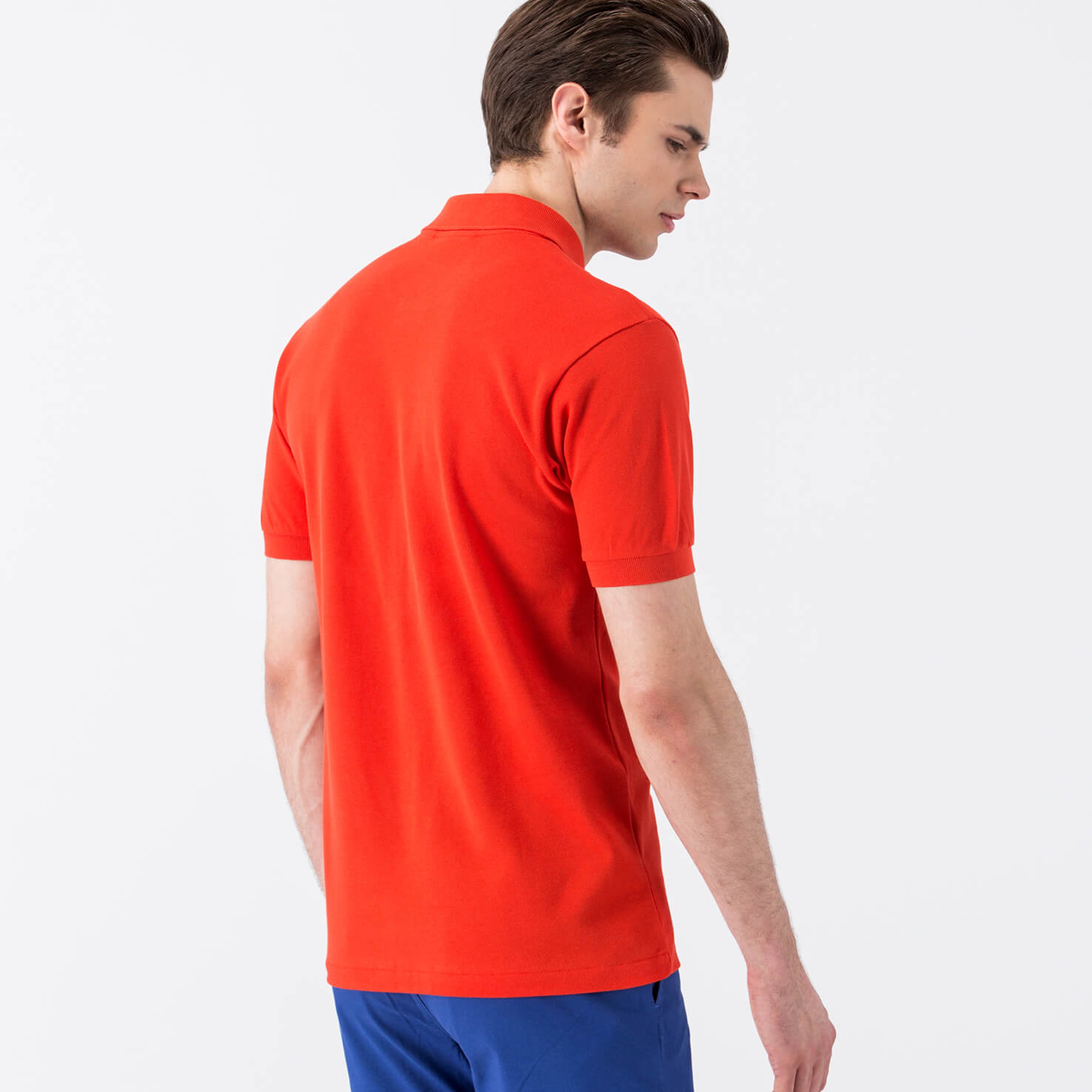 Lacoste Erkek Kırmızı Regular Fit Kısa Kollu Polo