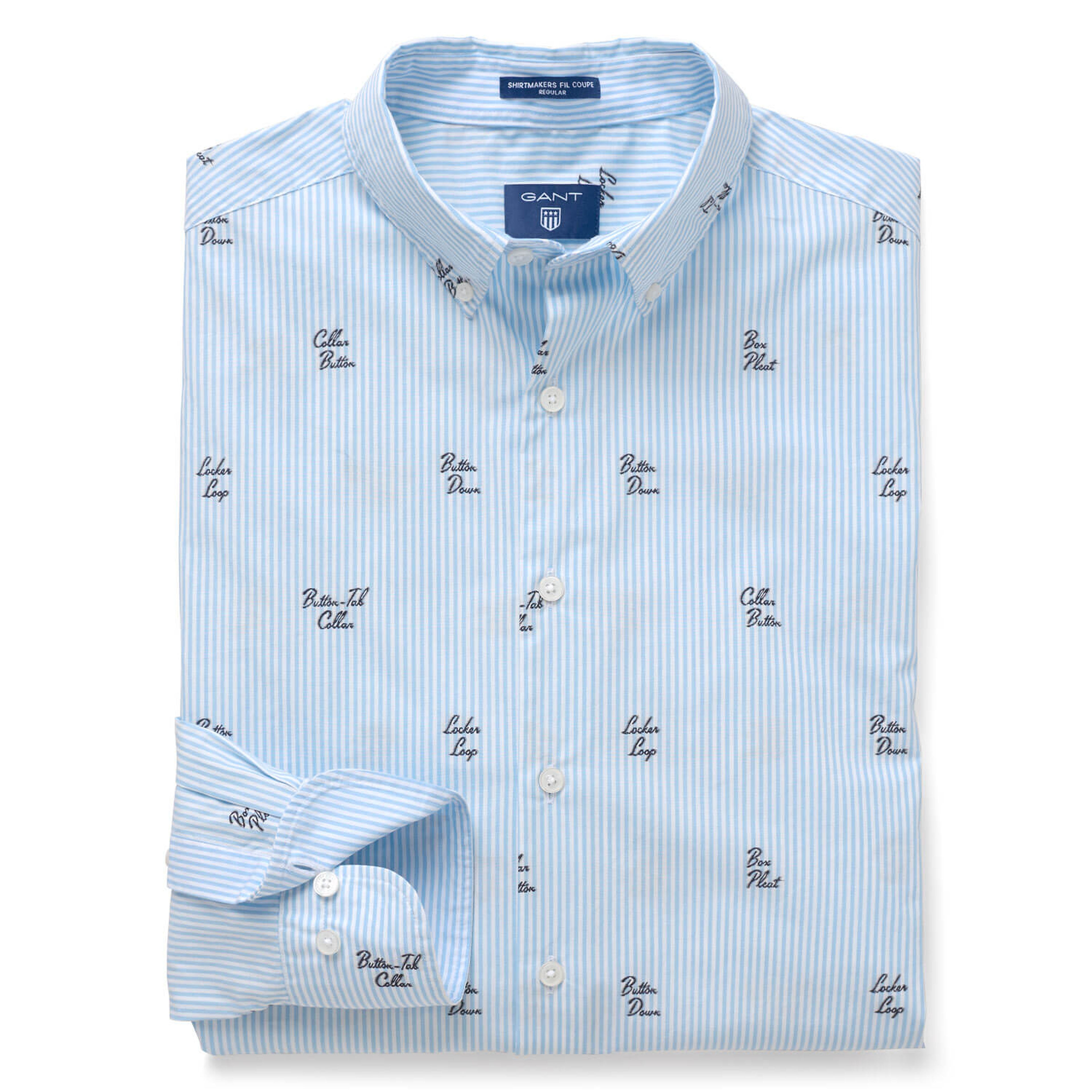 Gant Erkek Mavi Uzun Kollu Regular Fit Gömlek