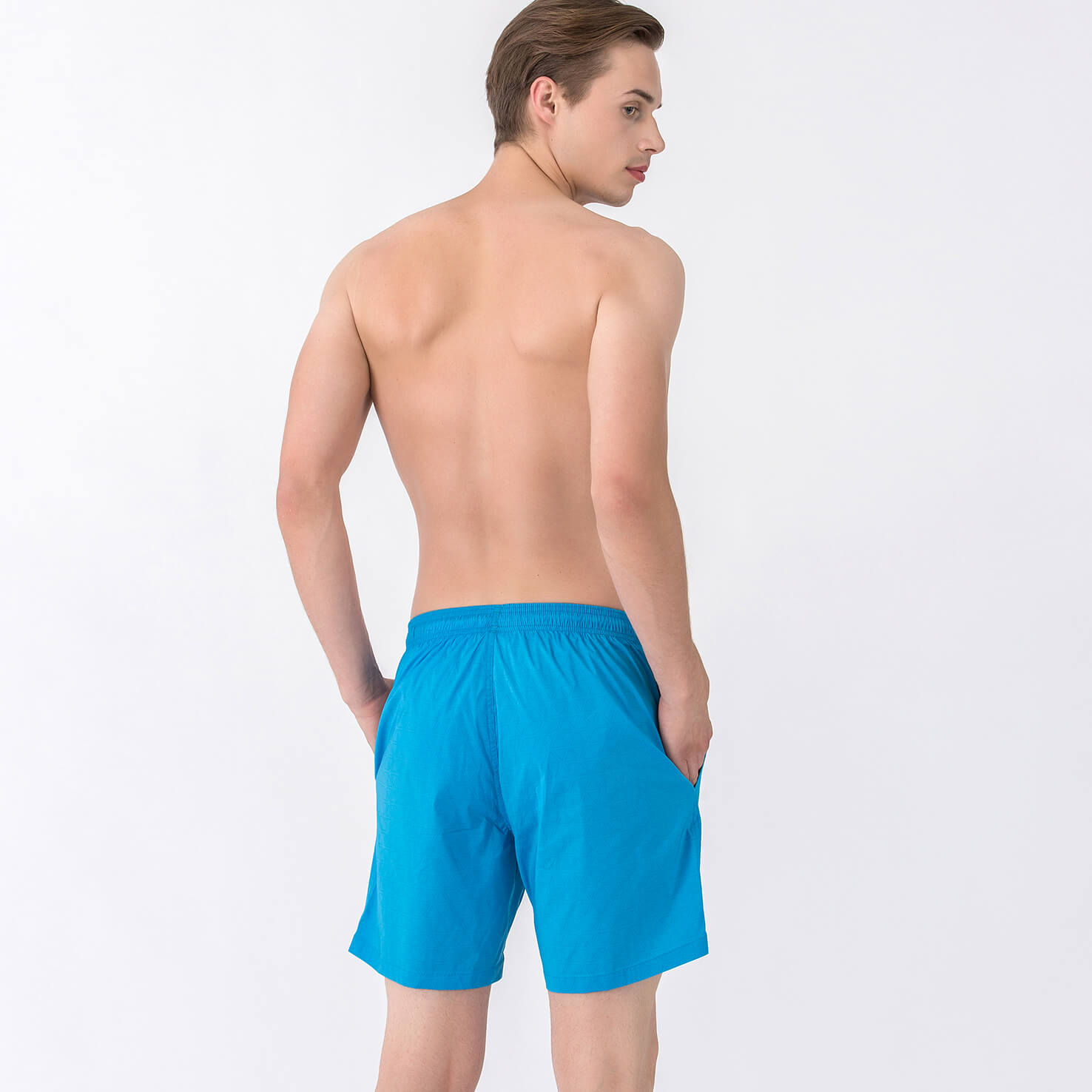 Lacoste Erkek Mavi Mayoşort