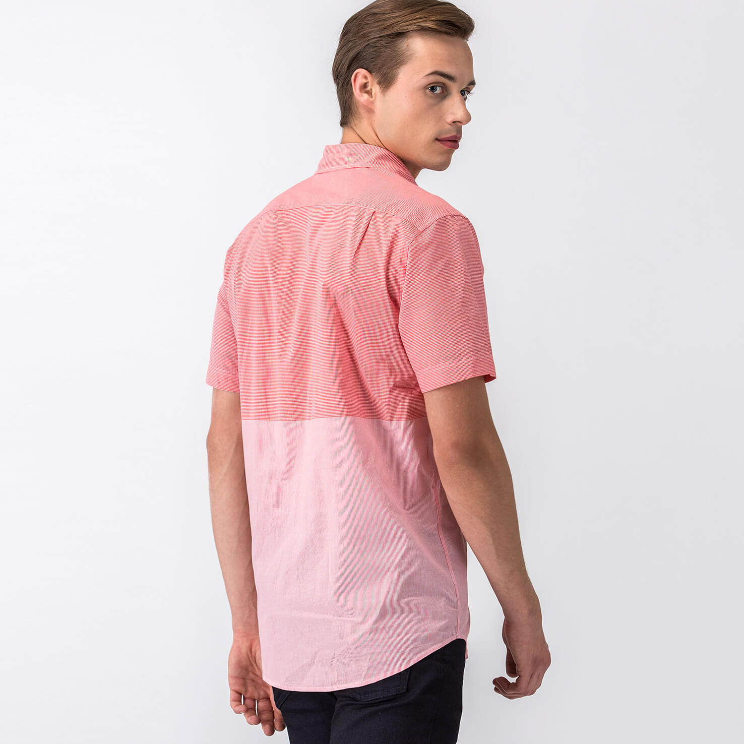 Lacoste Erkek Pembe Uzun Kollu Gömlek