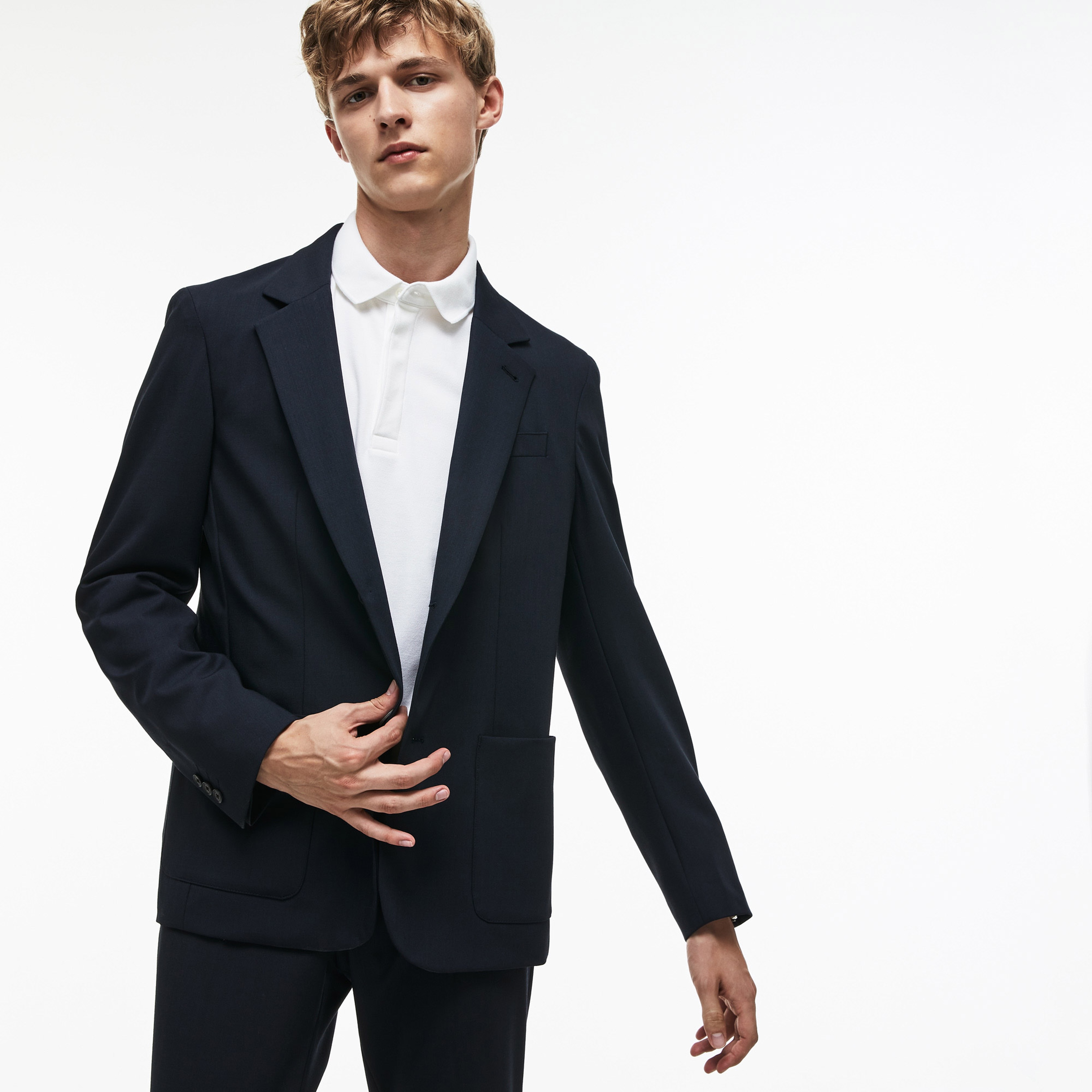 Lacoste Erkek Beyaz Regular Fit Polo