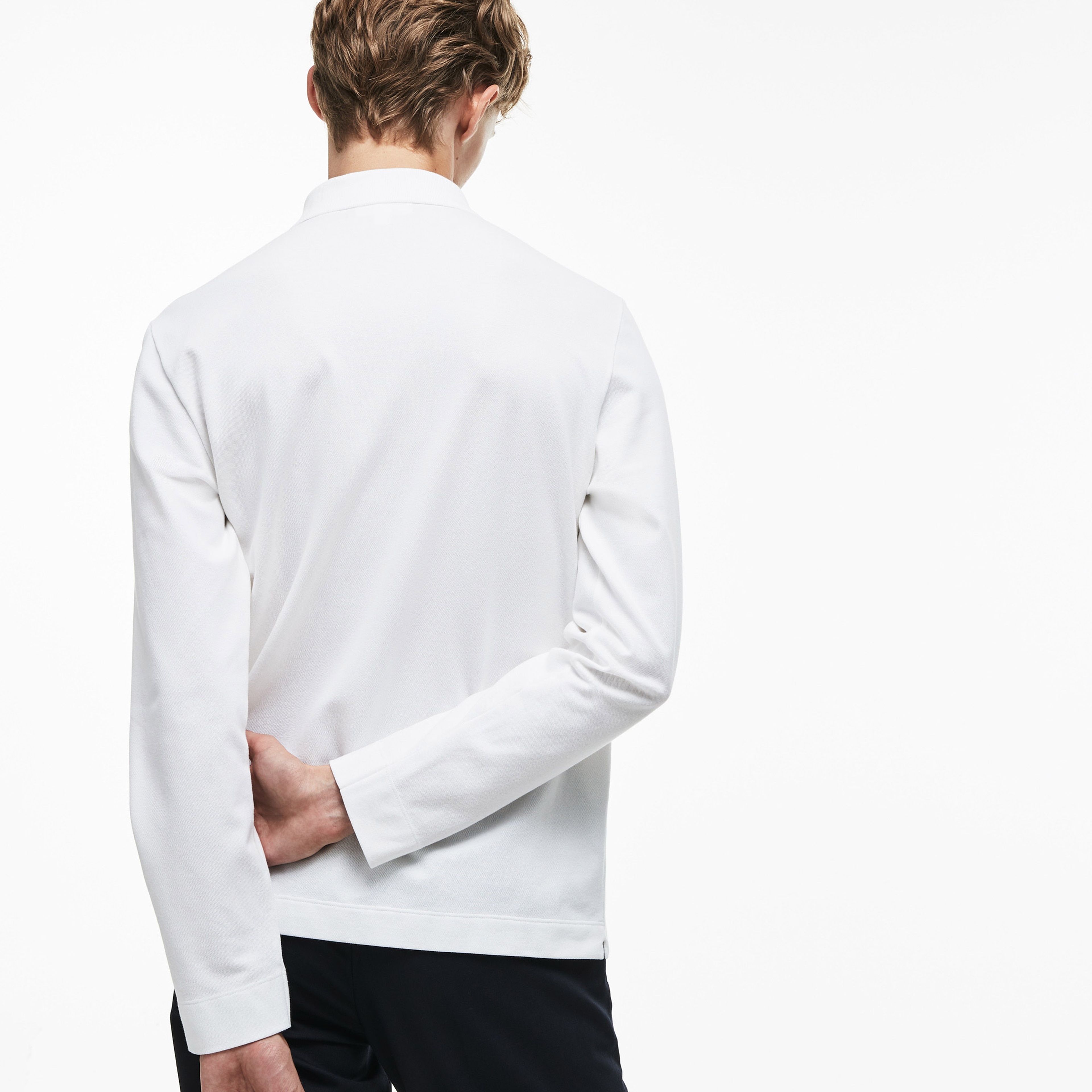 Lacoste Erkek Beyaz Regular Fit Polo