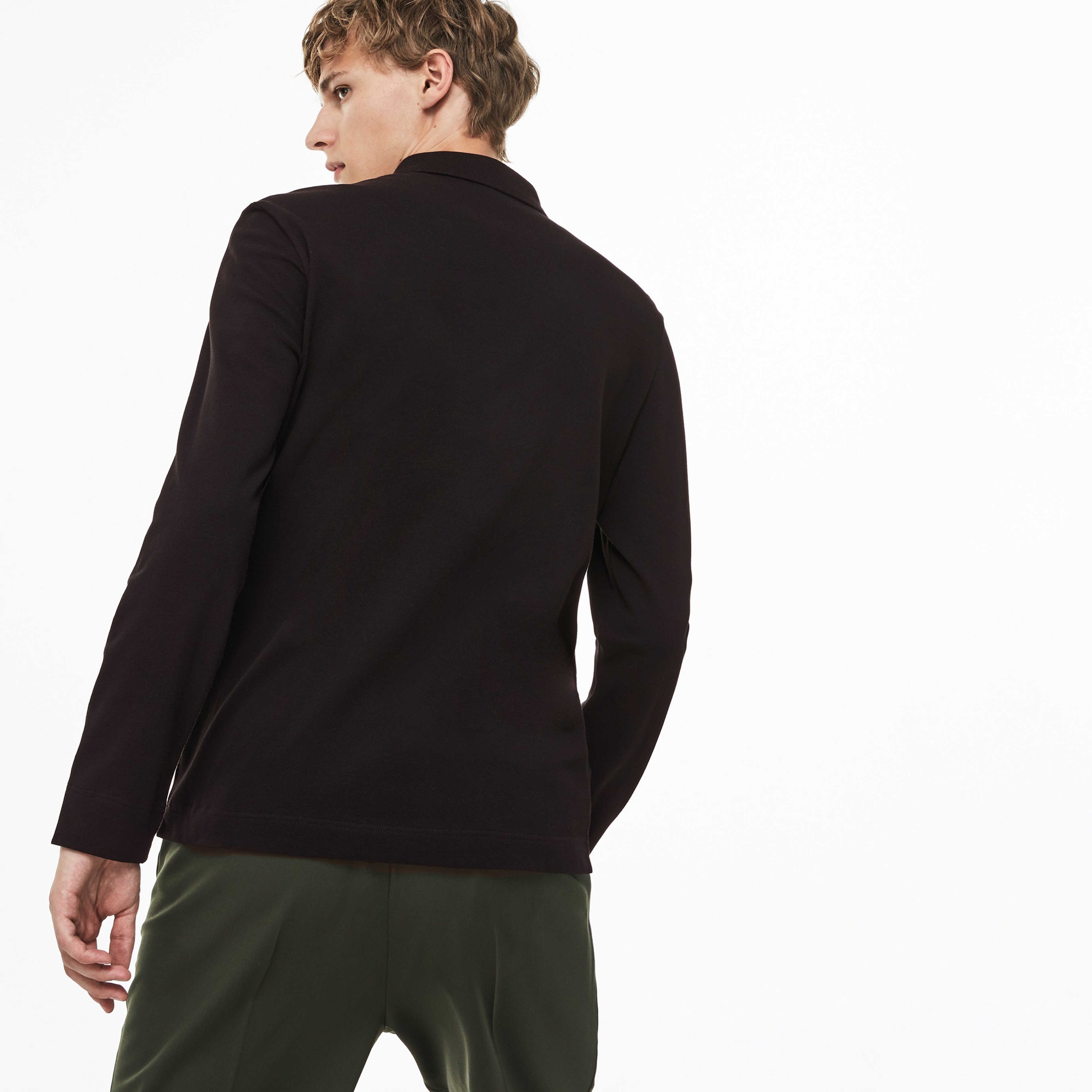 Lacoste Erkek Siyah Regular Fit Polo