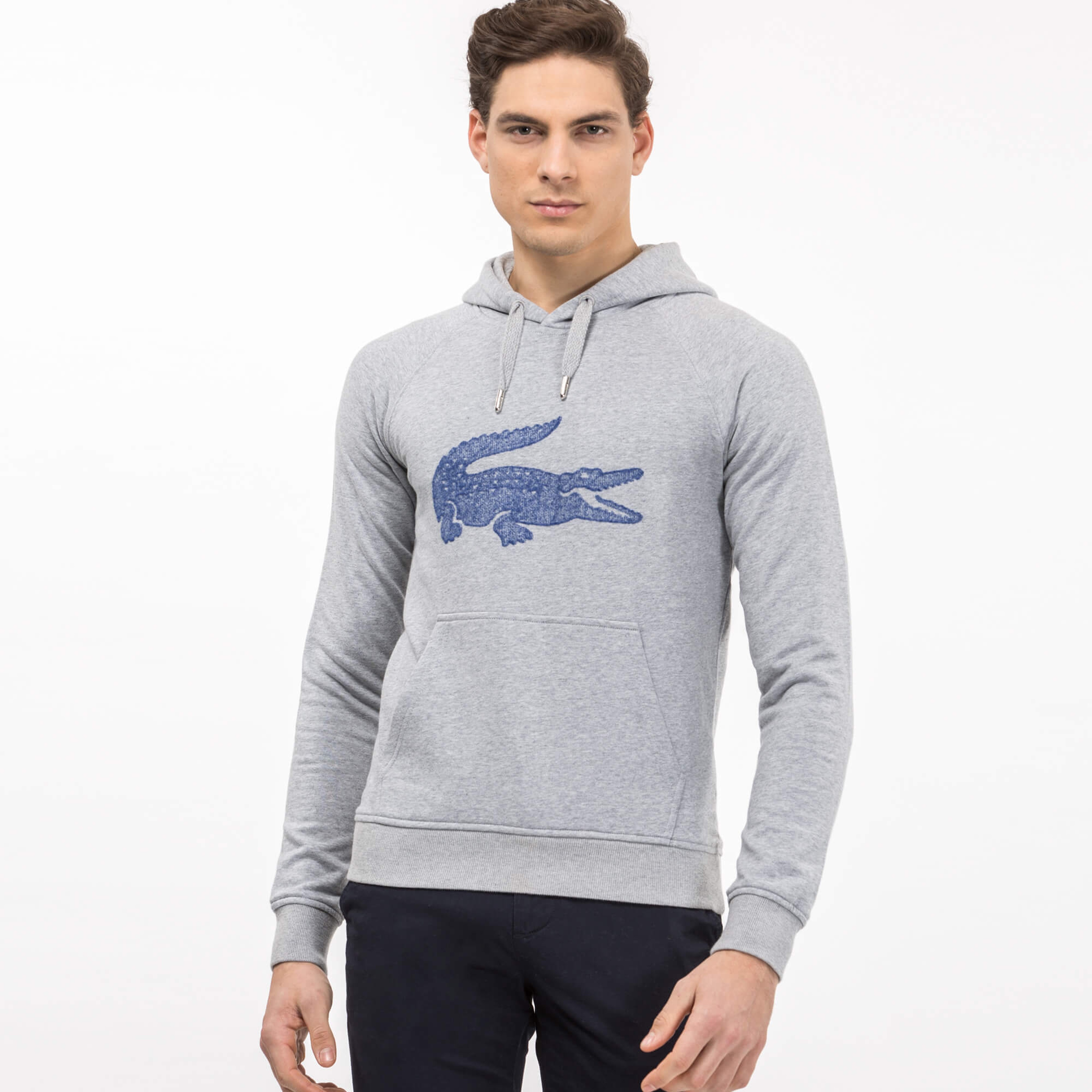 Lacoste Erkek Gri Sweatshirt