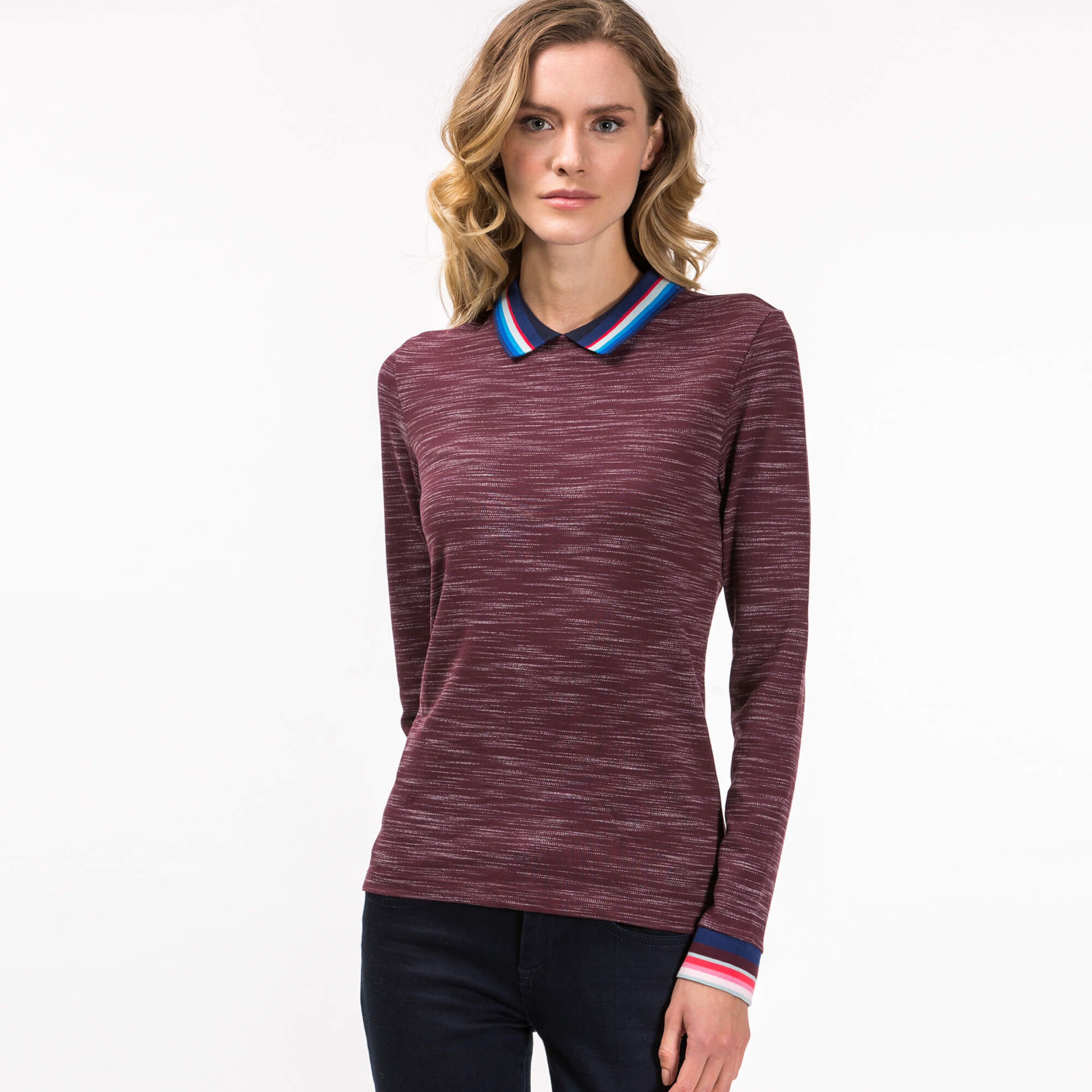 Lacoste Kadın Bordo Polo