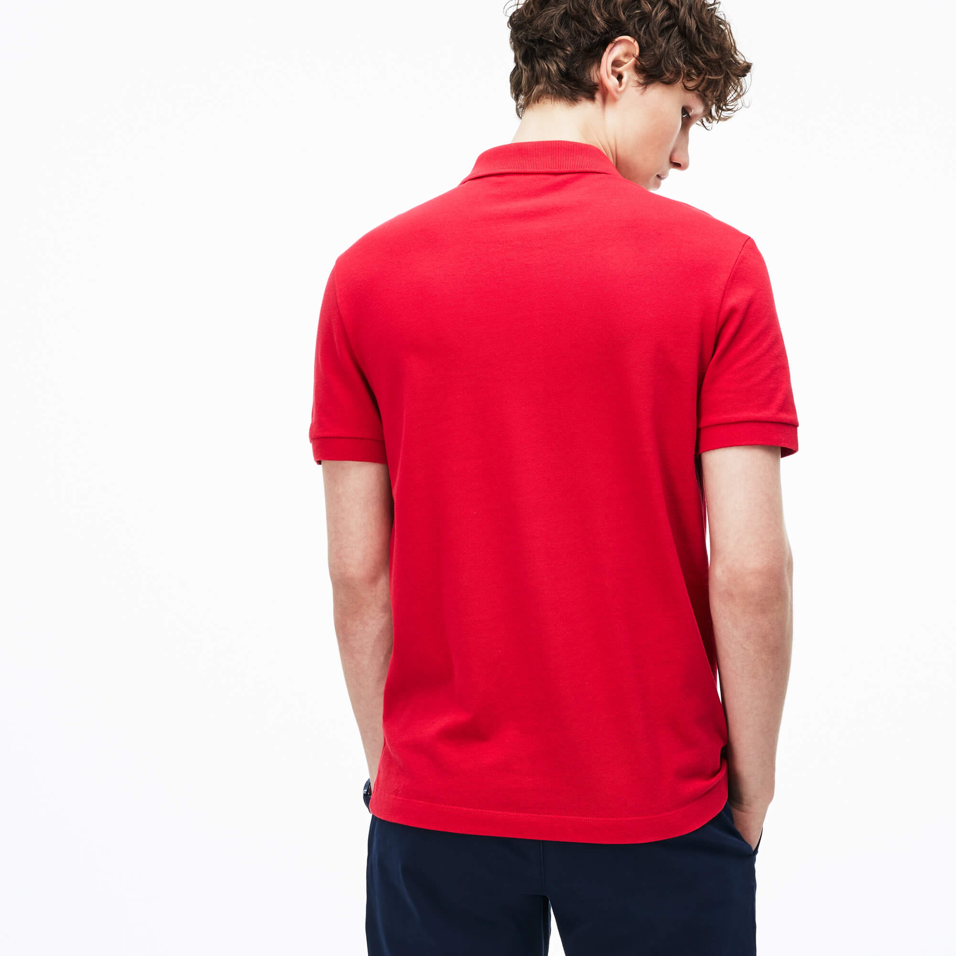 Lacoste Erkek Kırmızı Regular Fit Kısa Kollu Polo