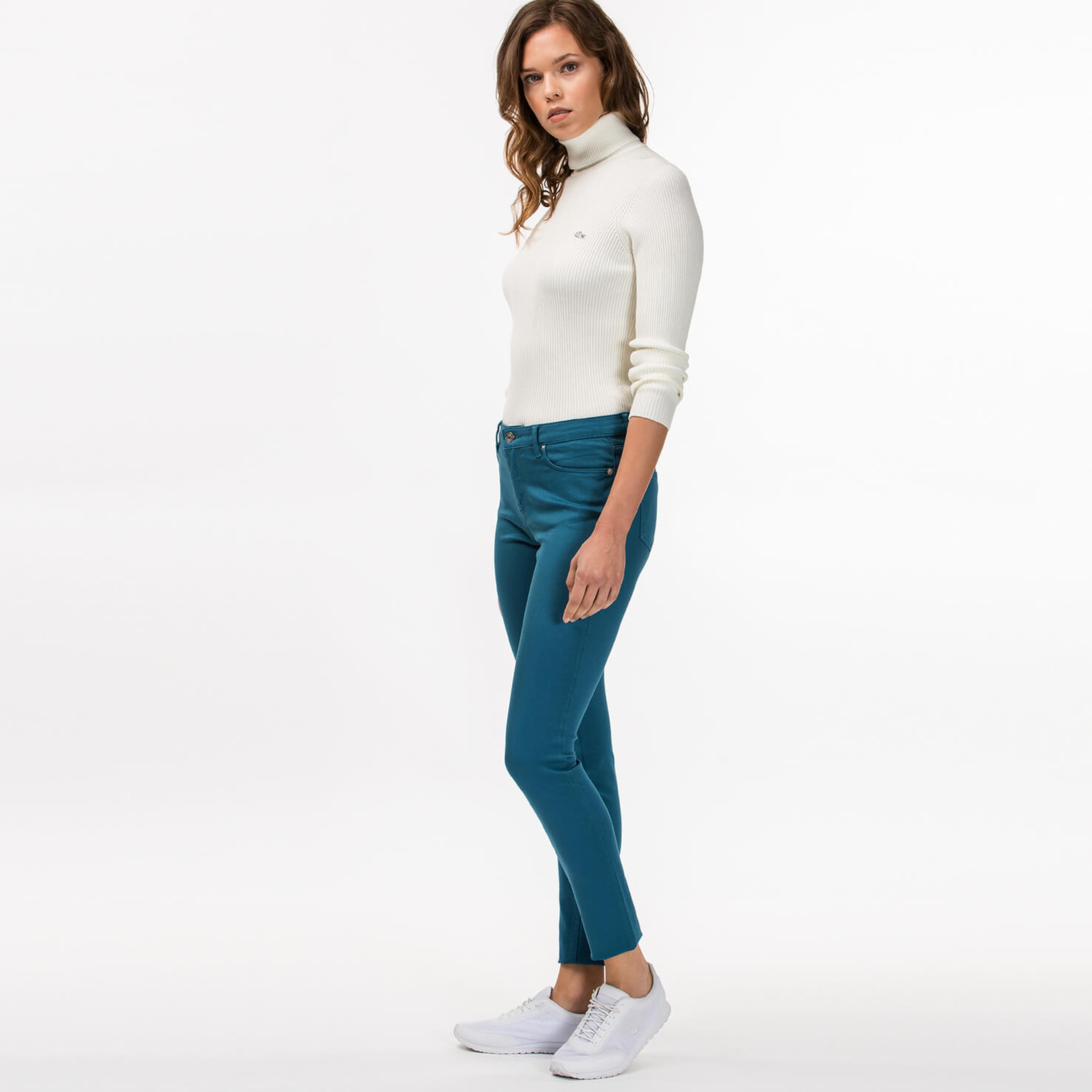 Lacoste Kadın Mavi Pantolon