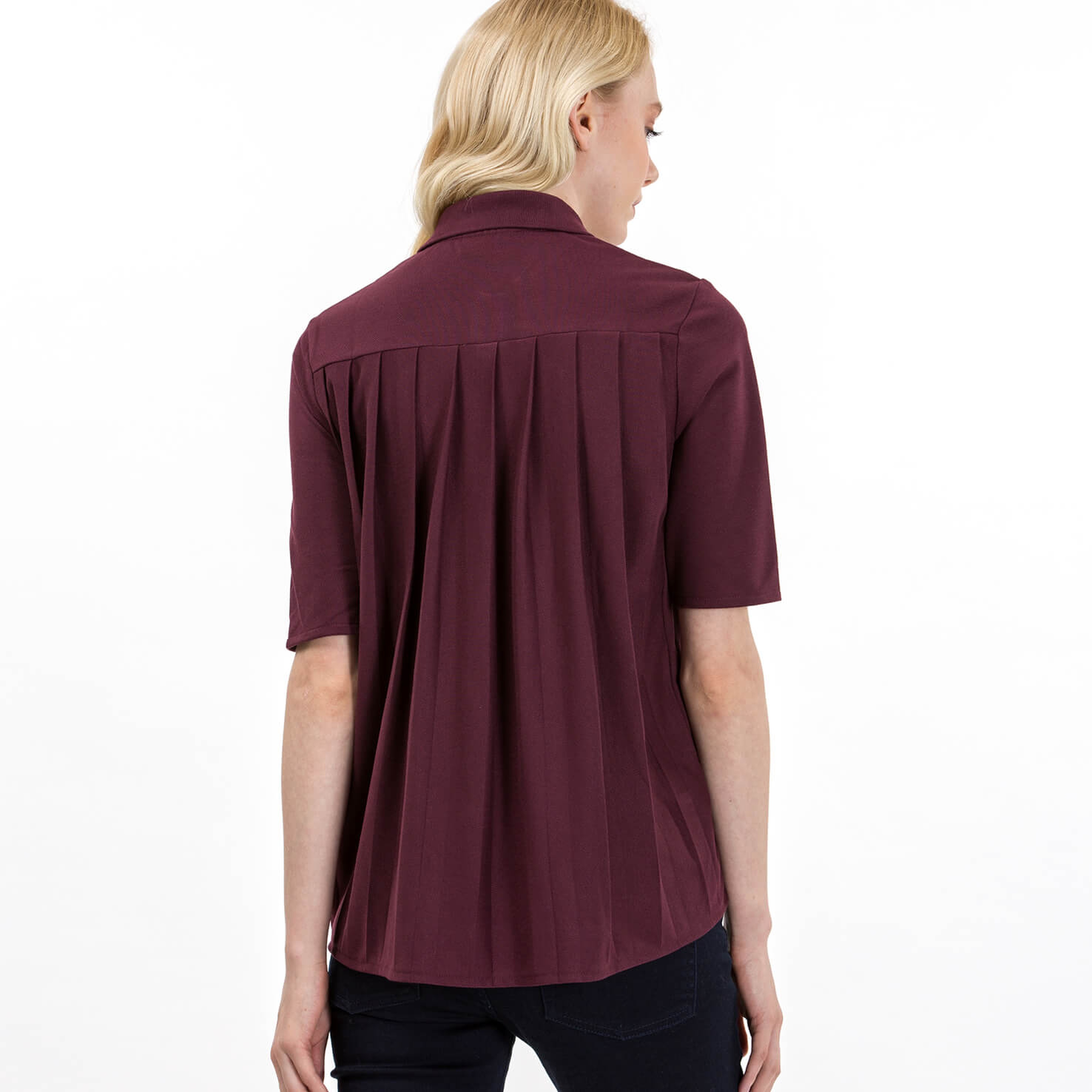 Lacoste Kadın Bordo Polo