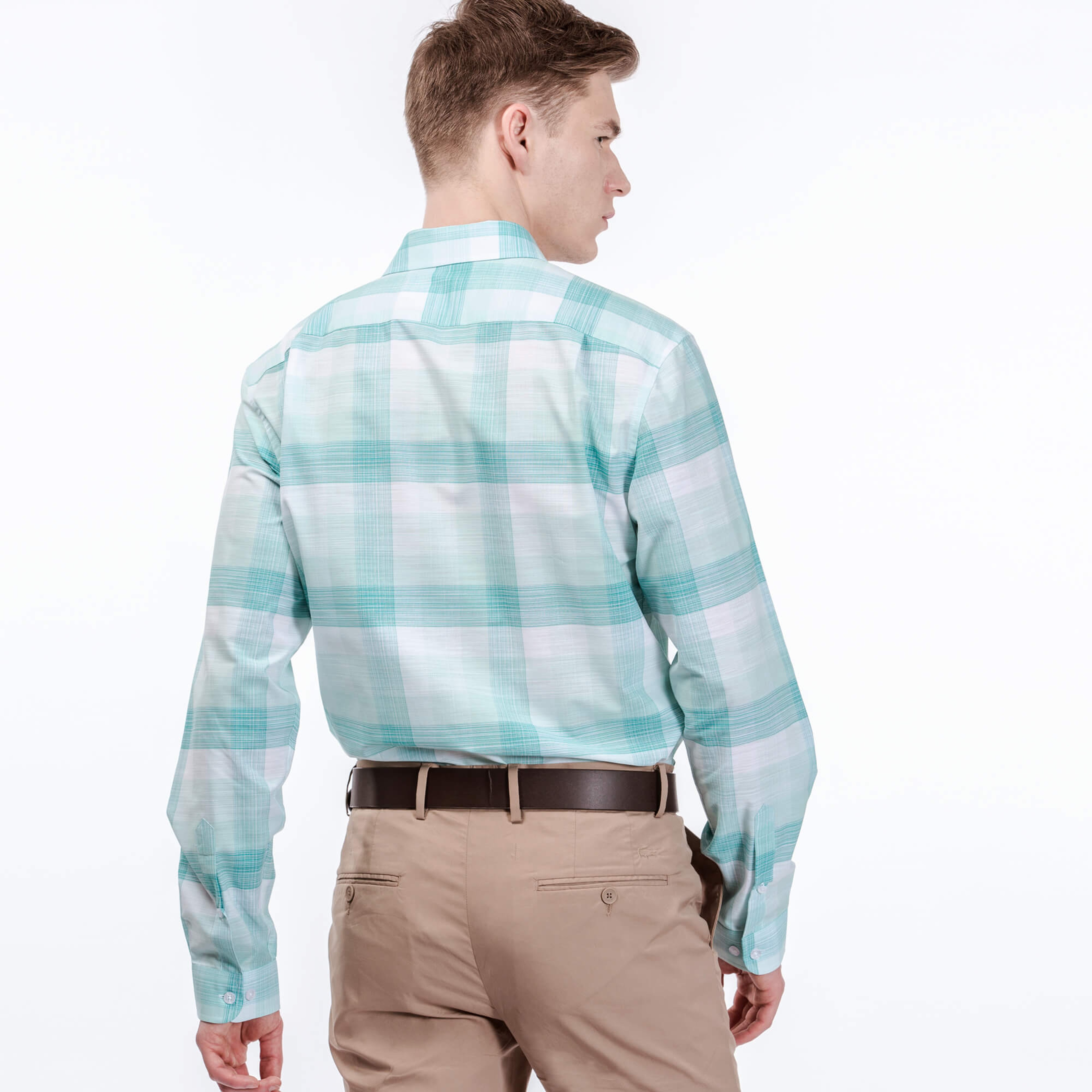 Lacoste Erkek Yeşil Regular Fit Gömlek