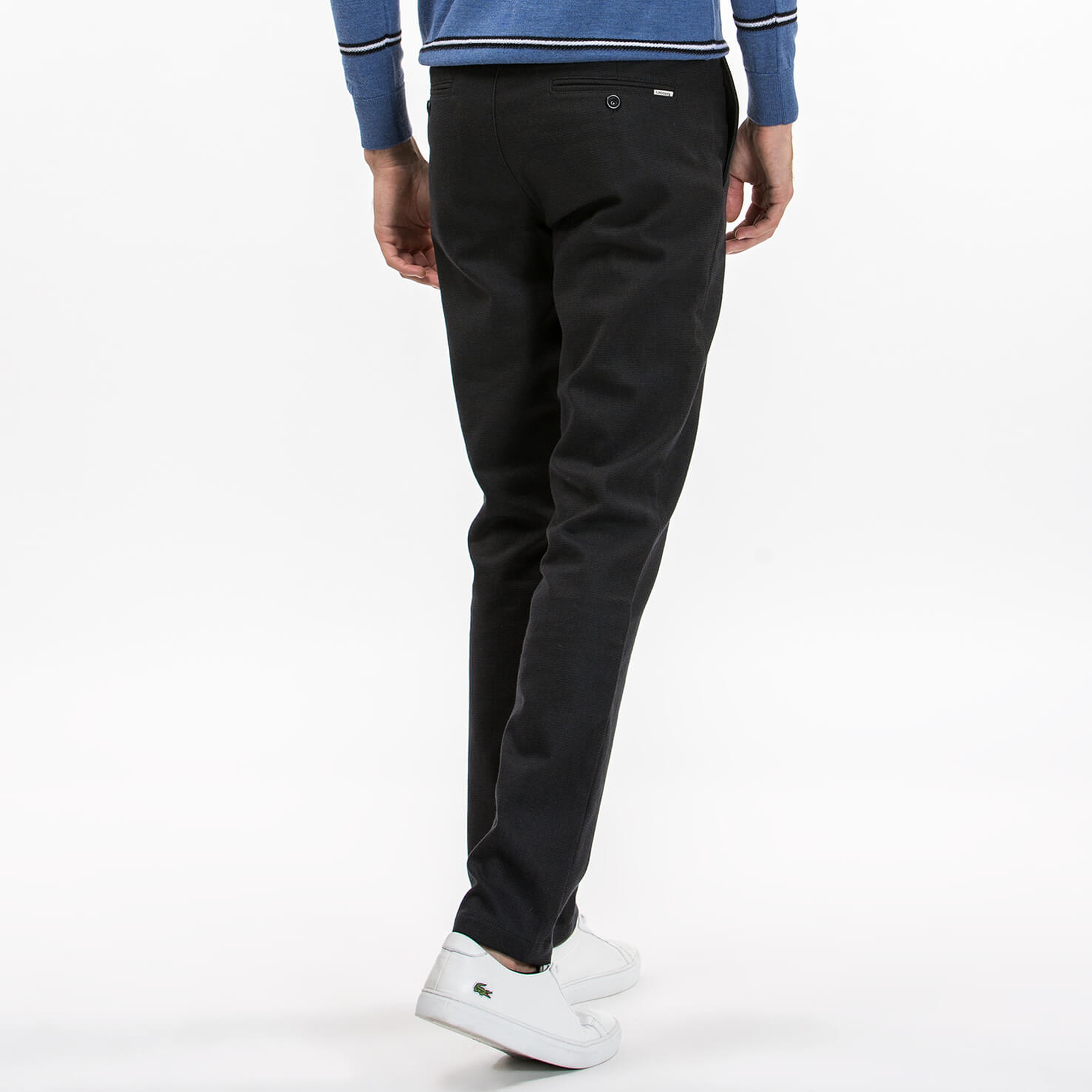 Lacoste Erkek Slim Fit Siyah Pantolon