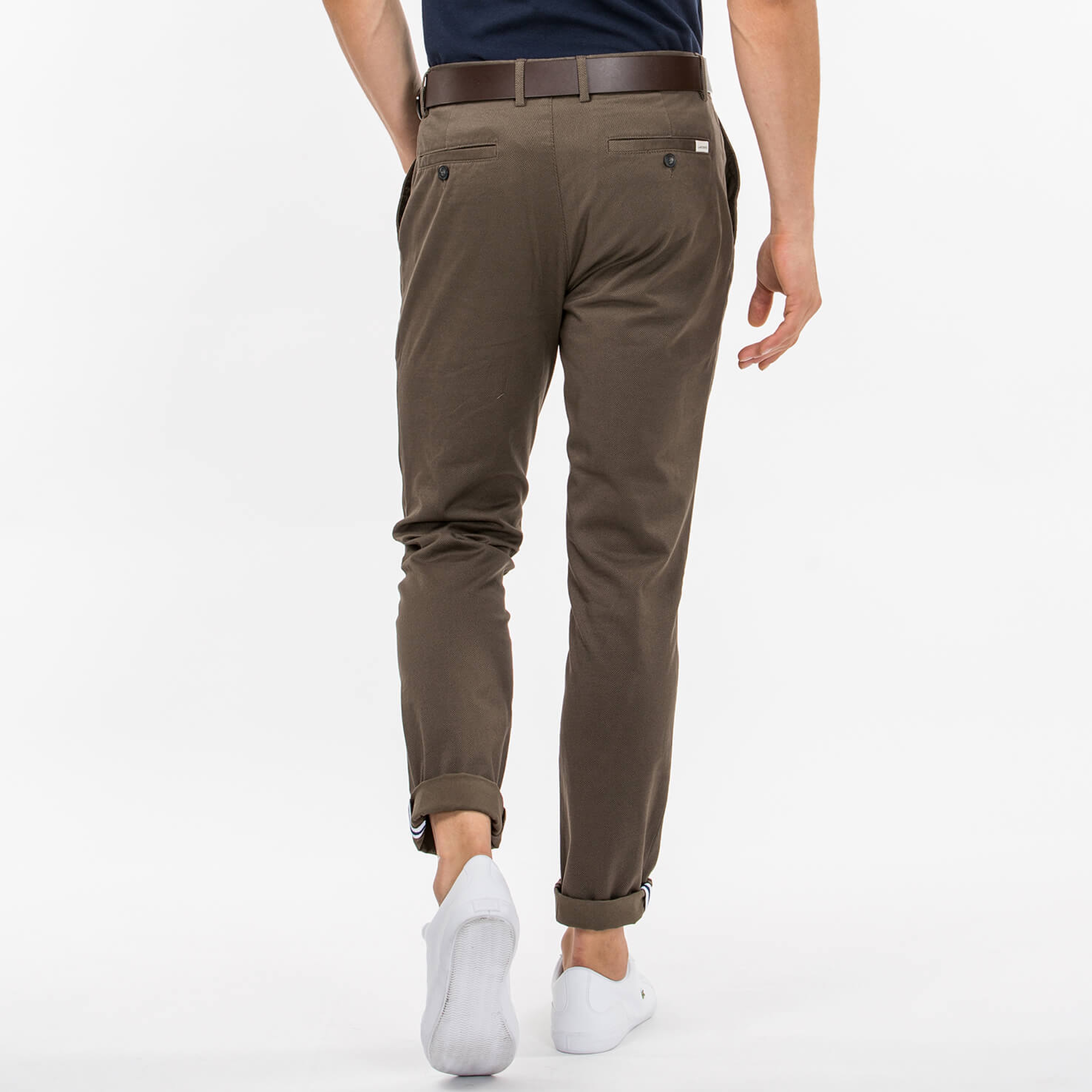 Lacoste Erkek Slim Fit Kahverengi Pantolon