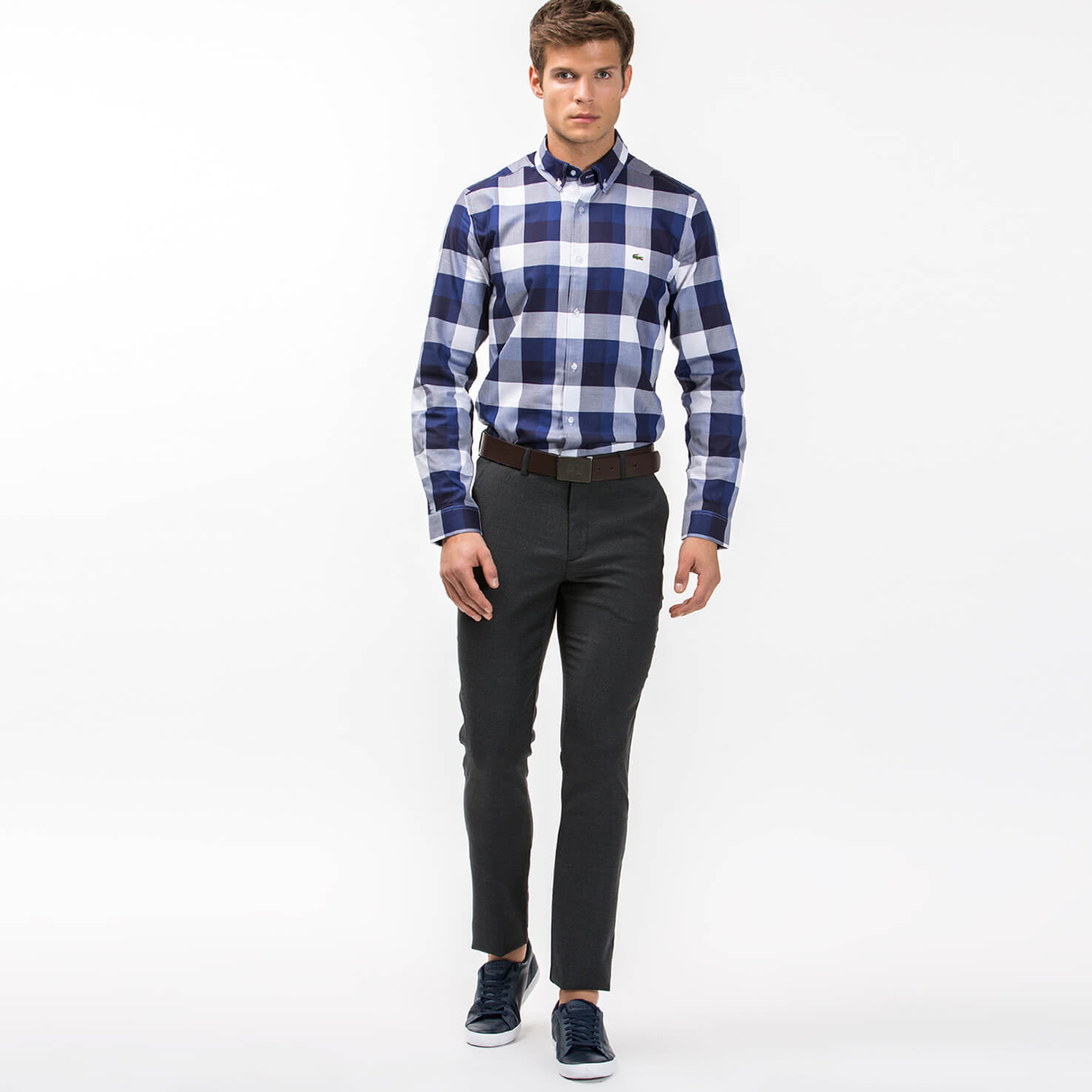 Lacoste Erkek Slim Fit Siyah Pantolon