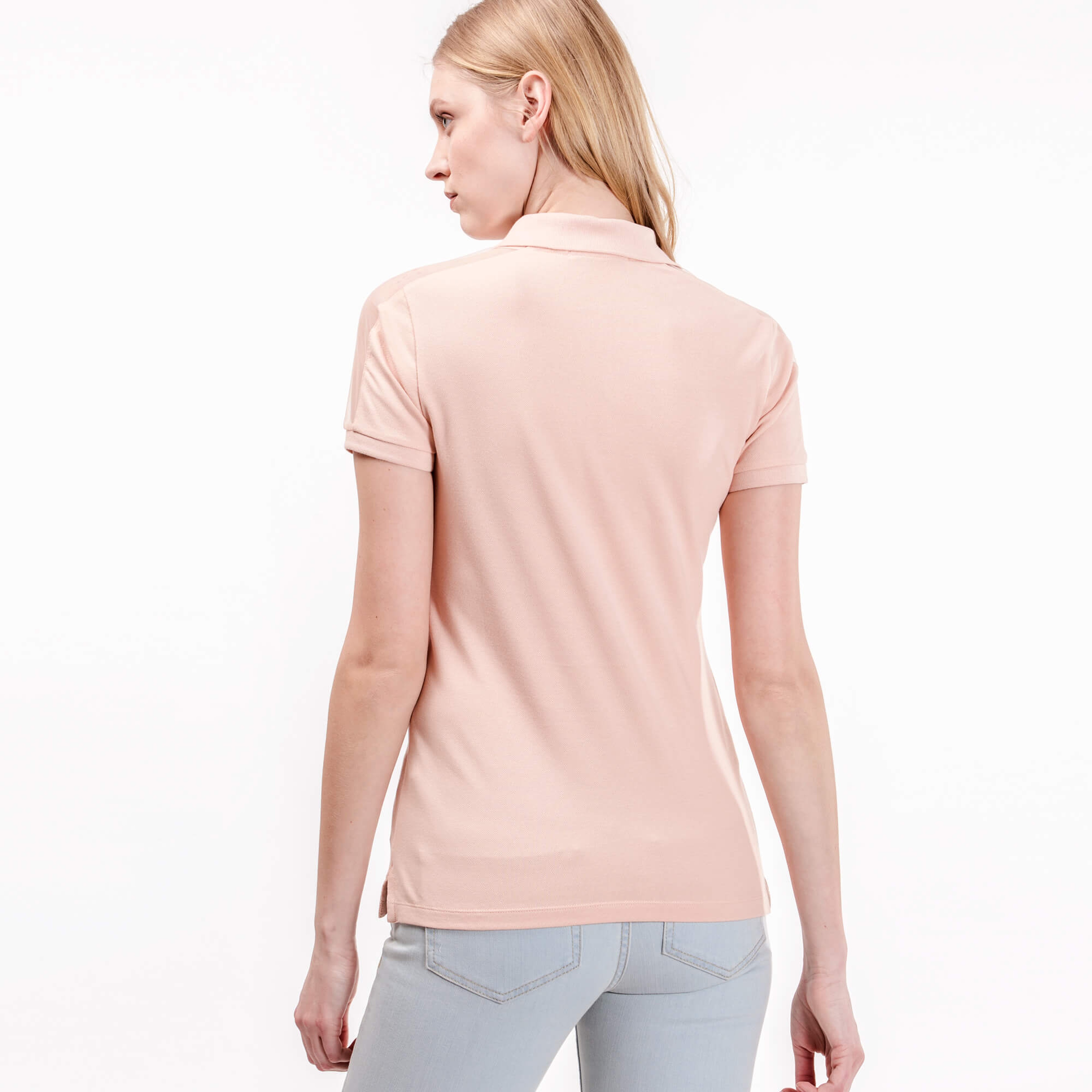 Lacoste Kadın Pembe Kısa Kollu Polo