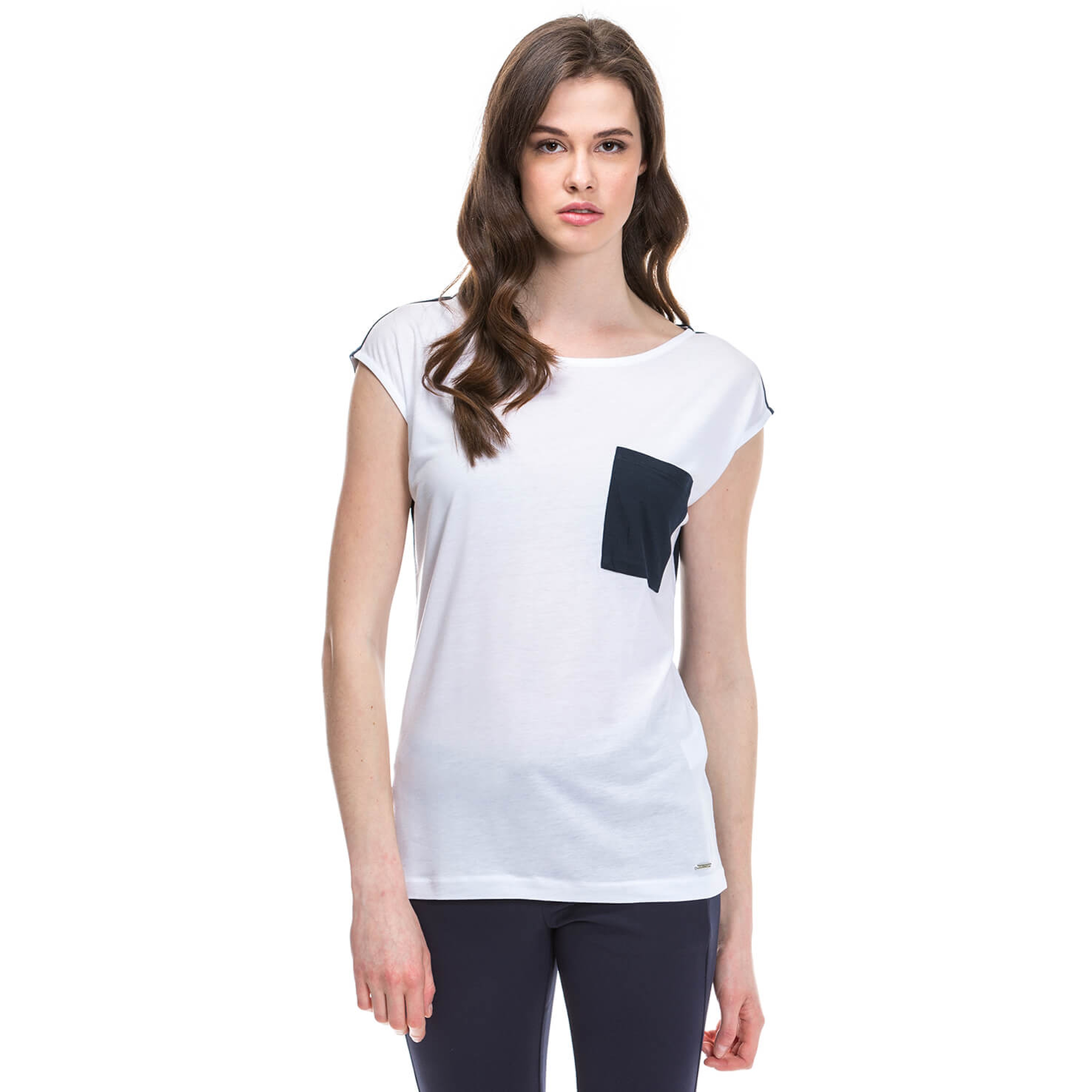 Nautica Kadın Beyaz T-Shirt