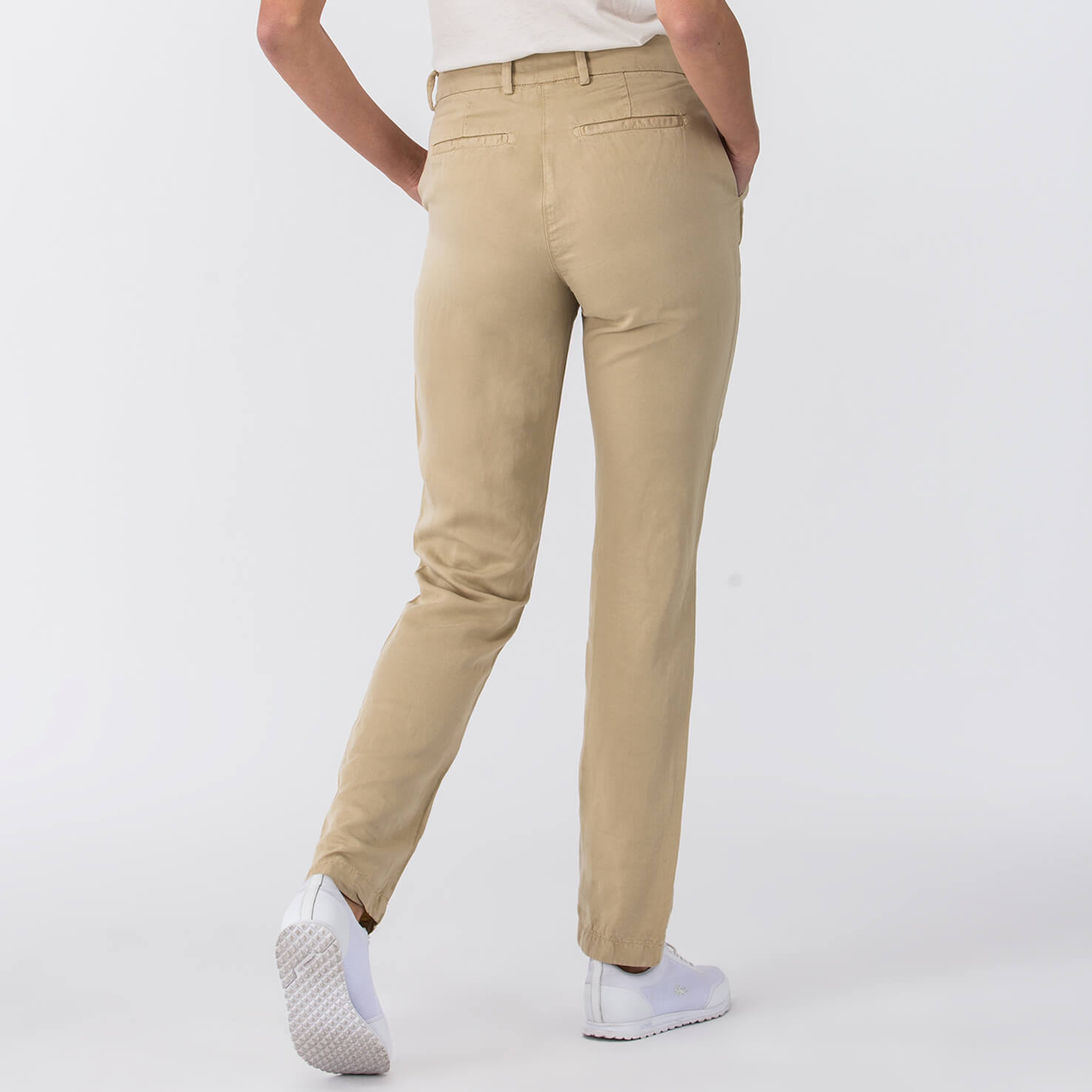 Lacoste Kadın Bej Pantolon