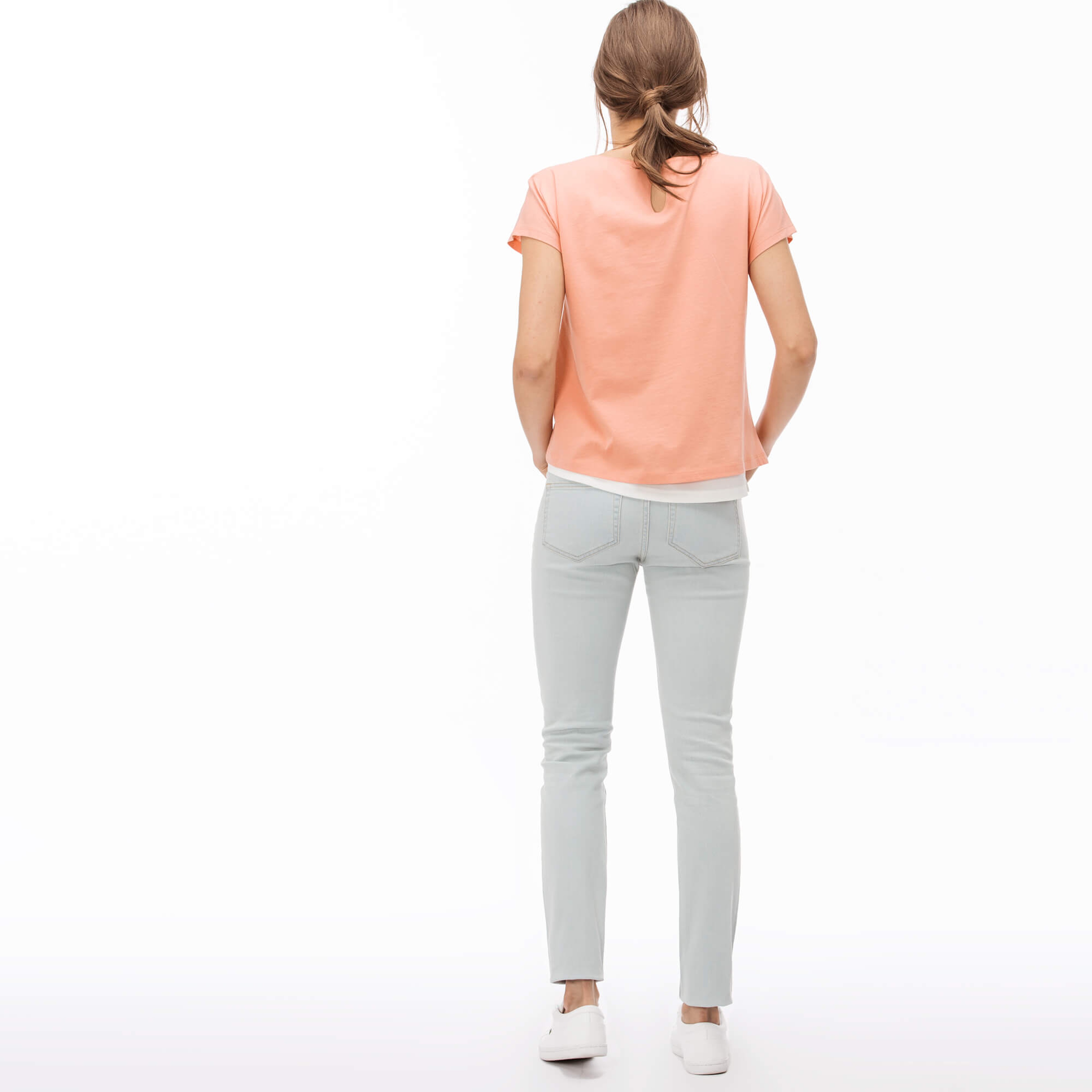 Lacoste Kadın Mavi Pantolon