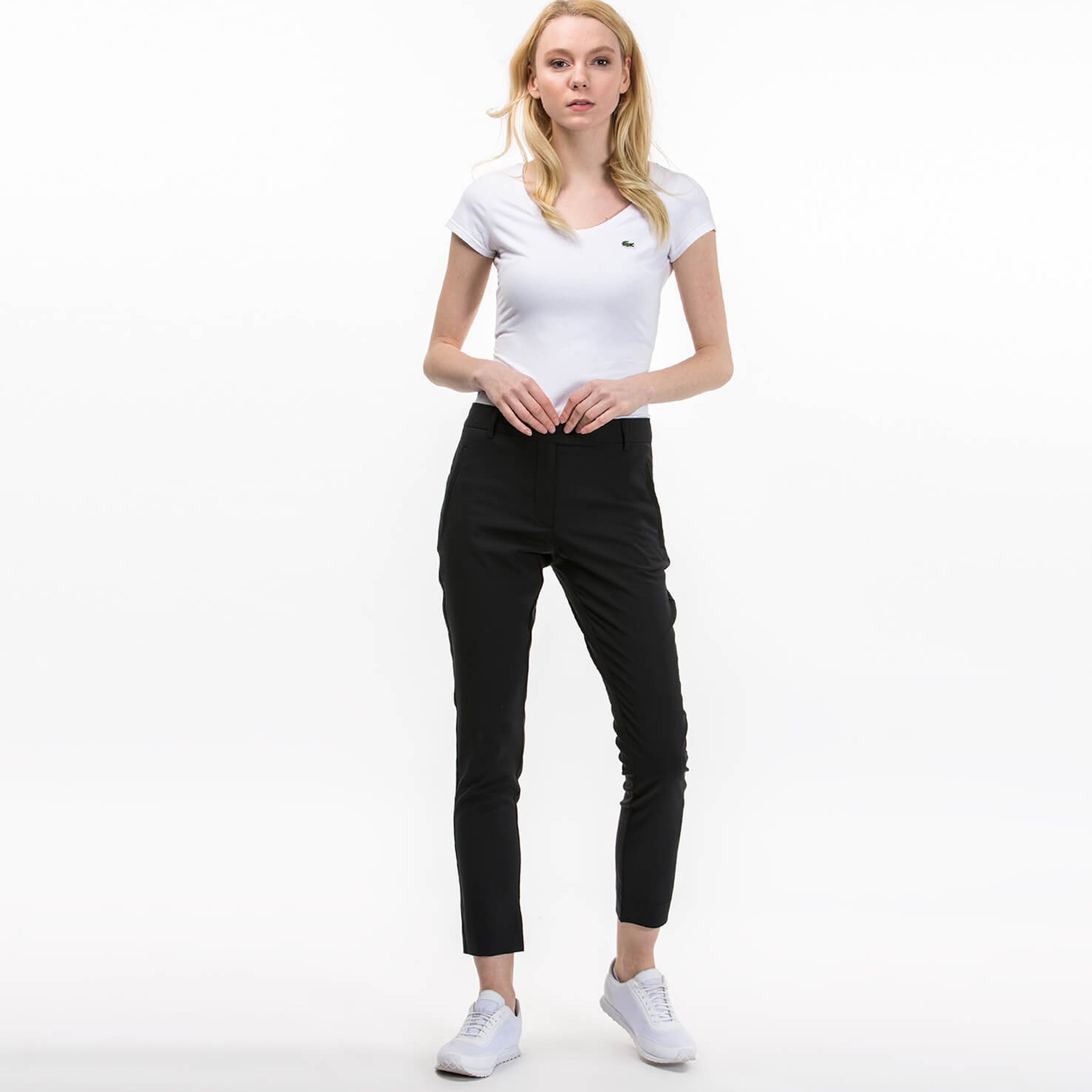 Lacoste Kadın Siyah Pantolon