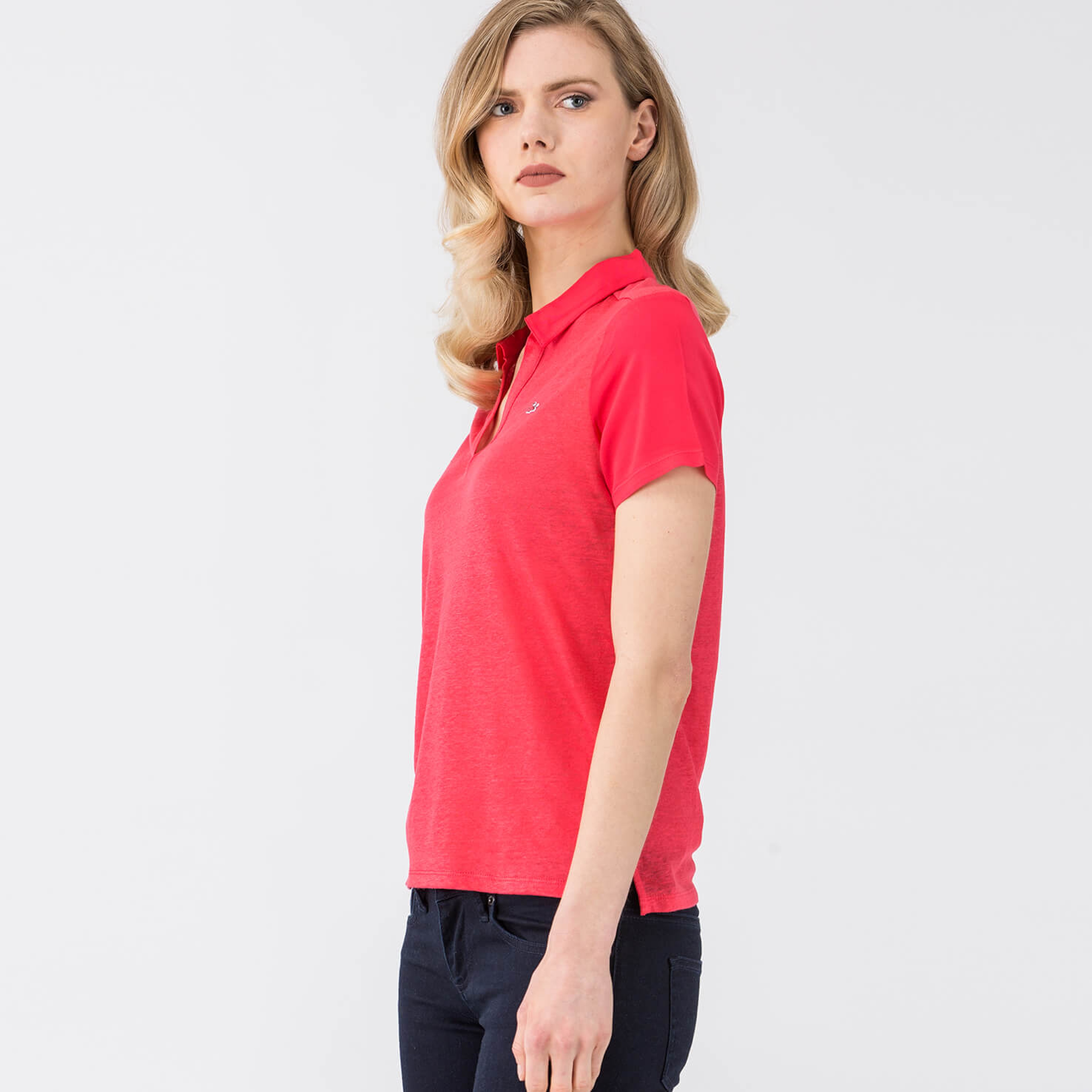 Lacoste Kadın Pembe Polo