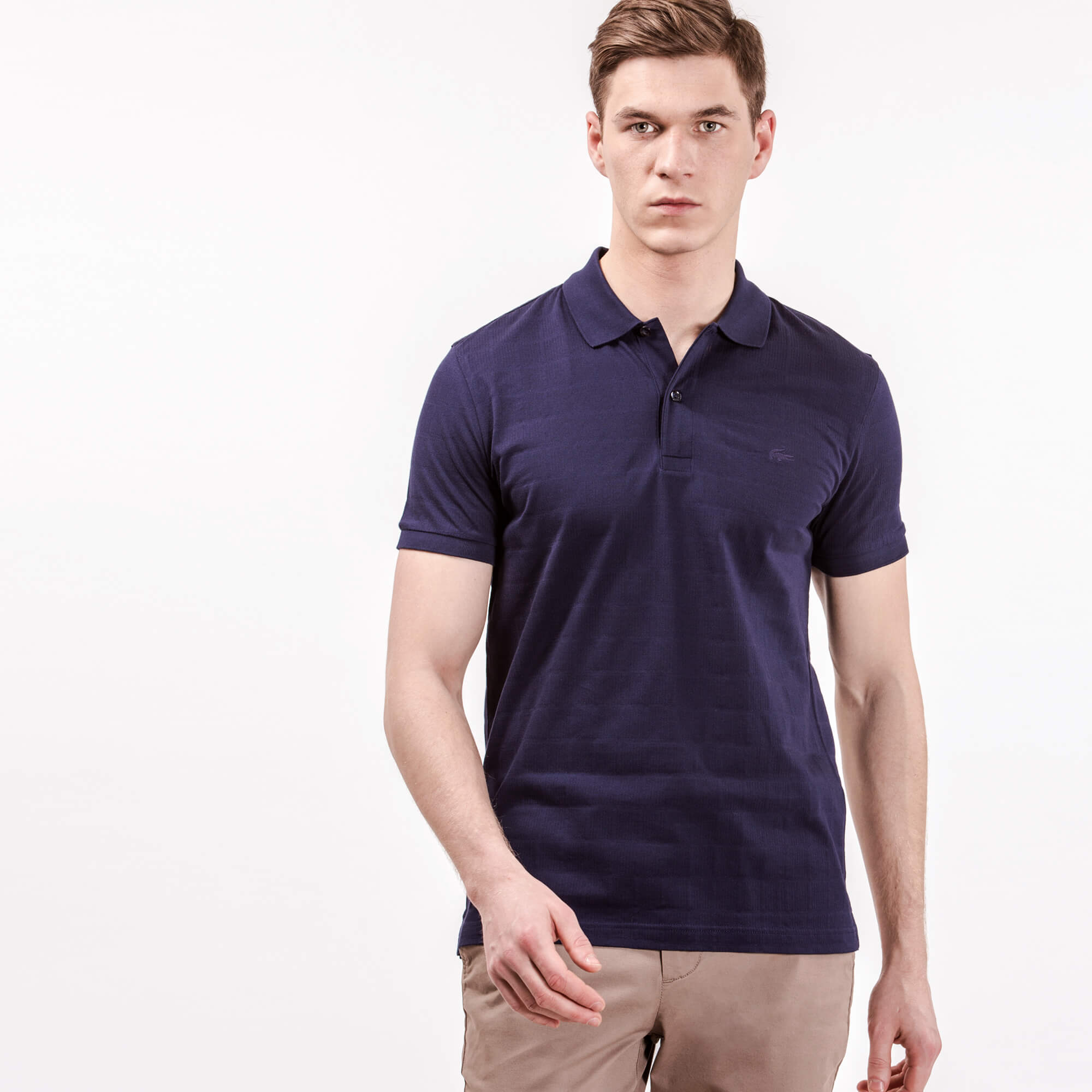 Lacoste Erkek Regular Fit Lacivert Polo