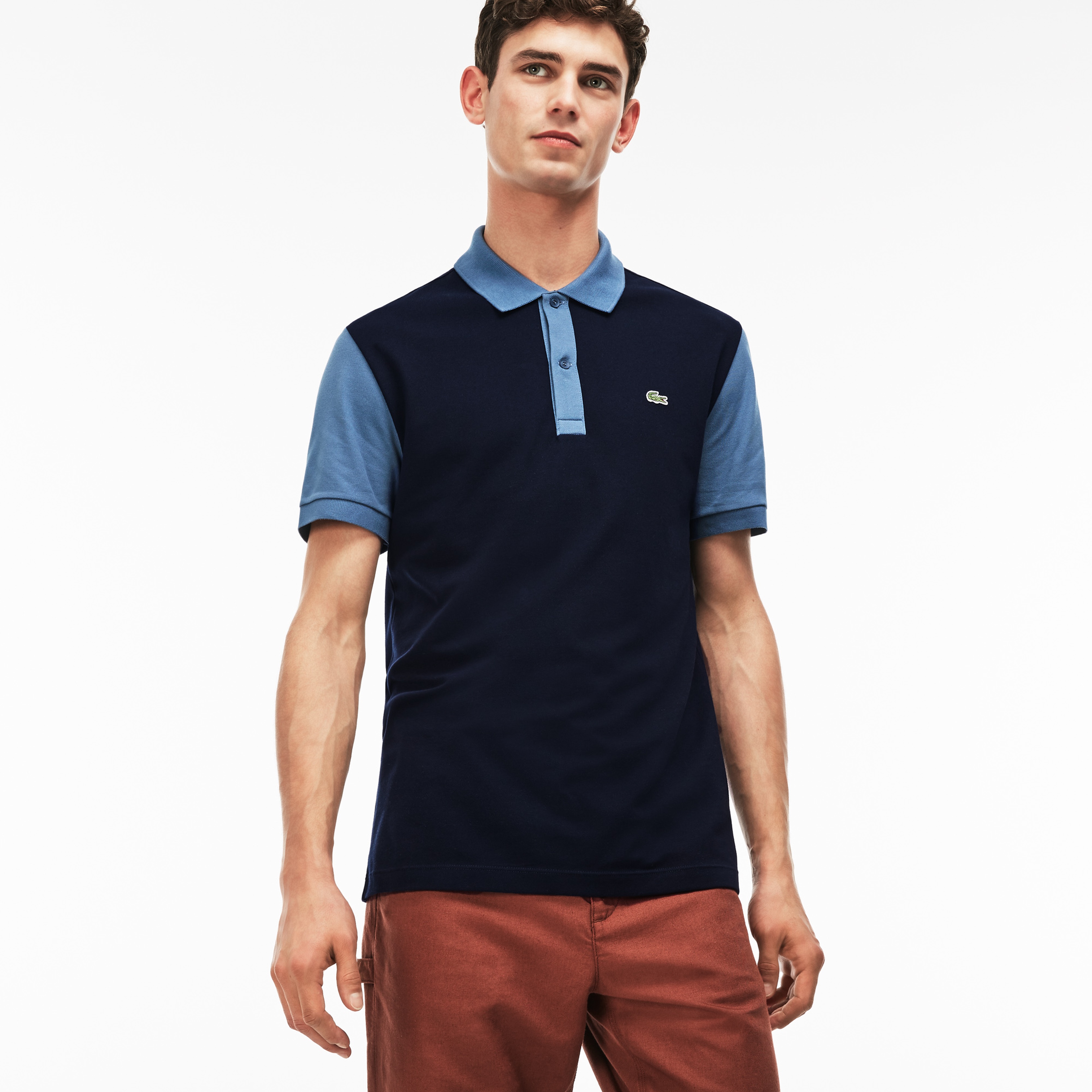 Lacoste Erkek Slim Fit Lacivert Polo
