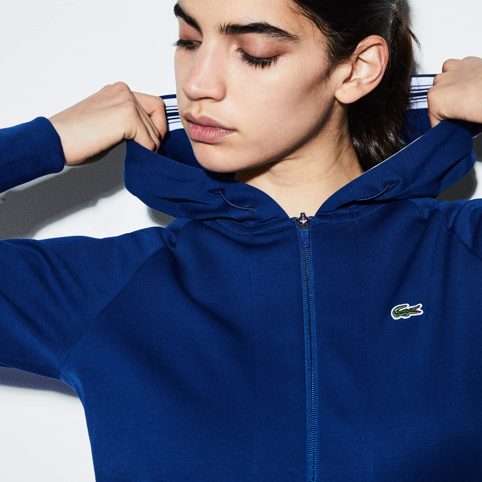 Lacoste Kadın Lacivert Sweatshirt