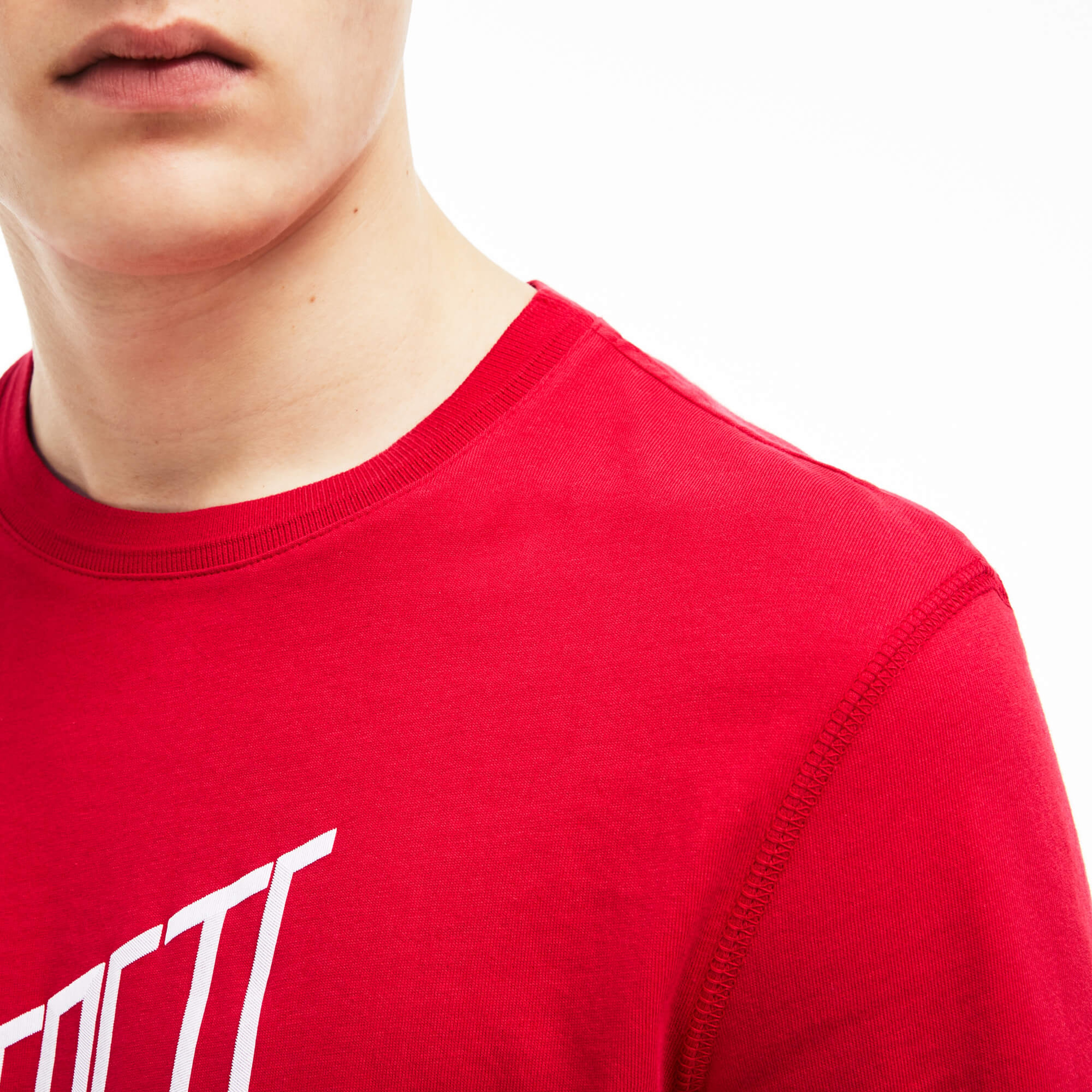 Lacoste Erkek Regular Fit Kırmızı T-Shirt