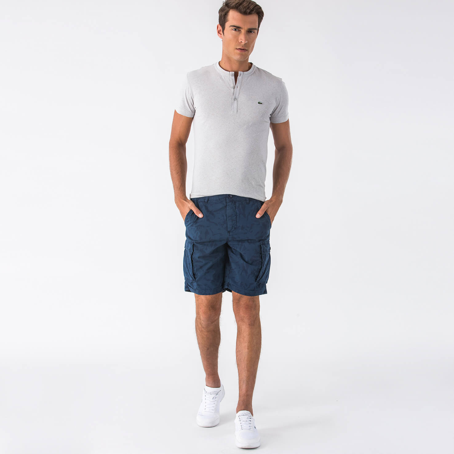 Lacoste Erkek Lacivert Şort