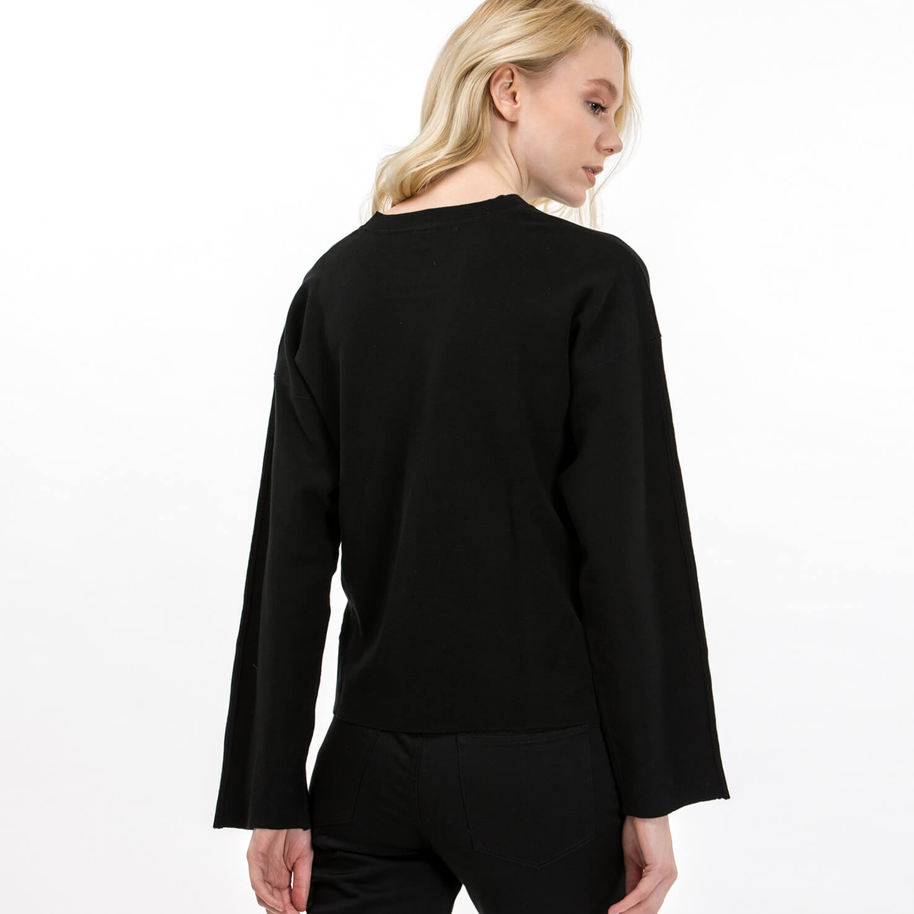 Lacoste Kadın Siyah Bluz