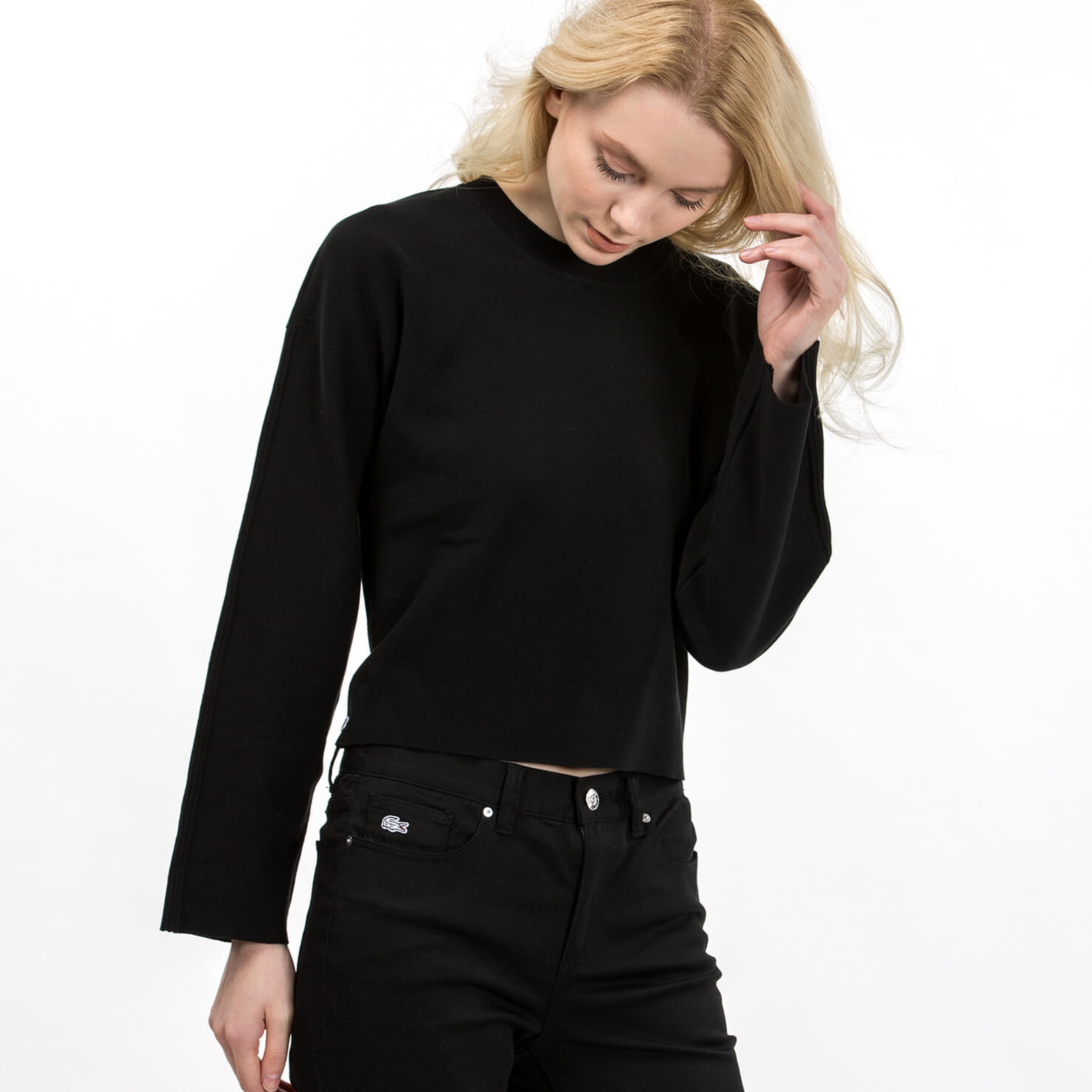 Lacoste Kadın Siyah Bluz