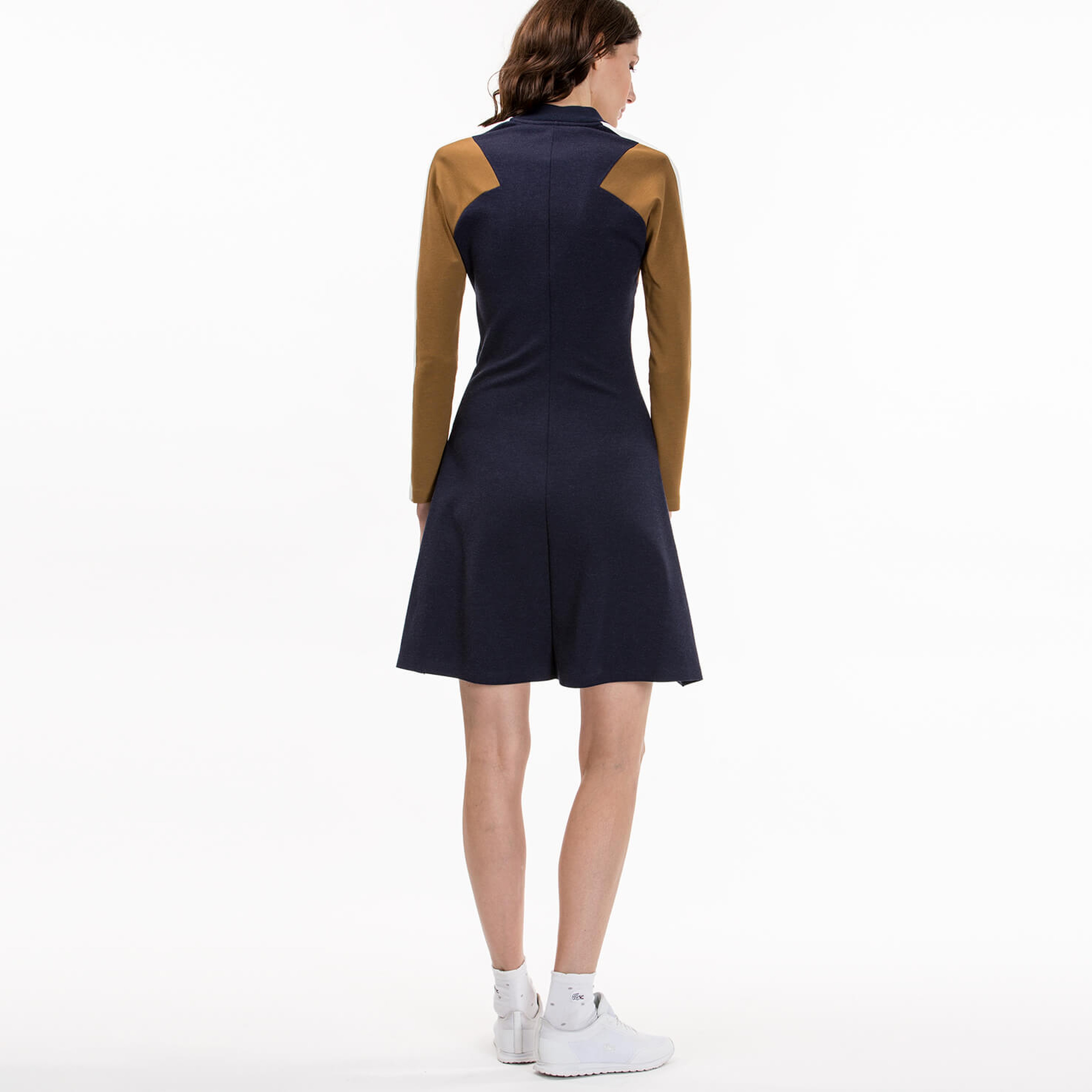 Lacoste Kadın Slim Fit Lacivert Elbise