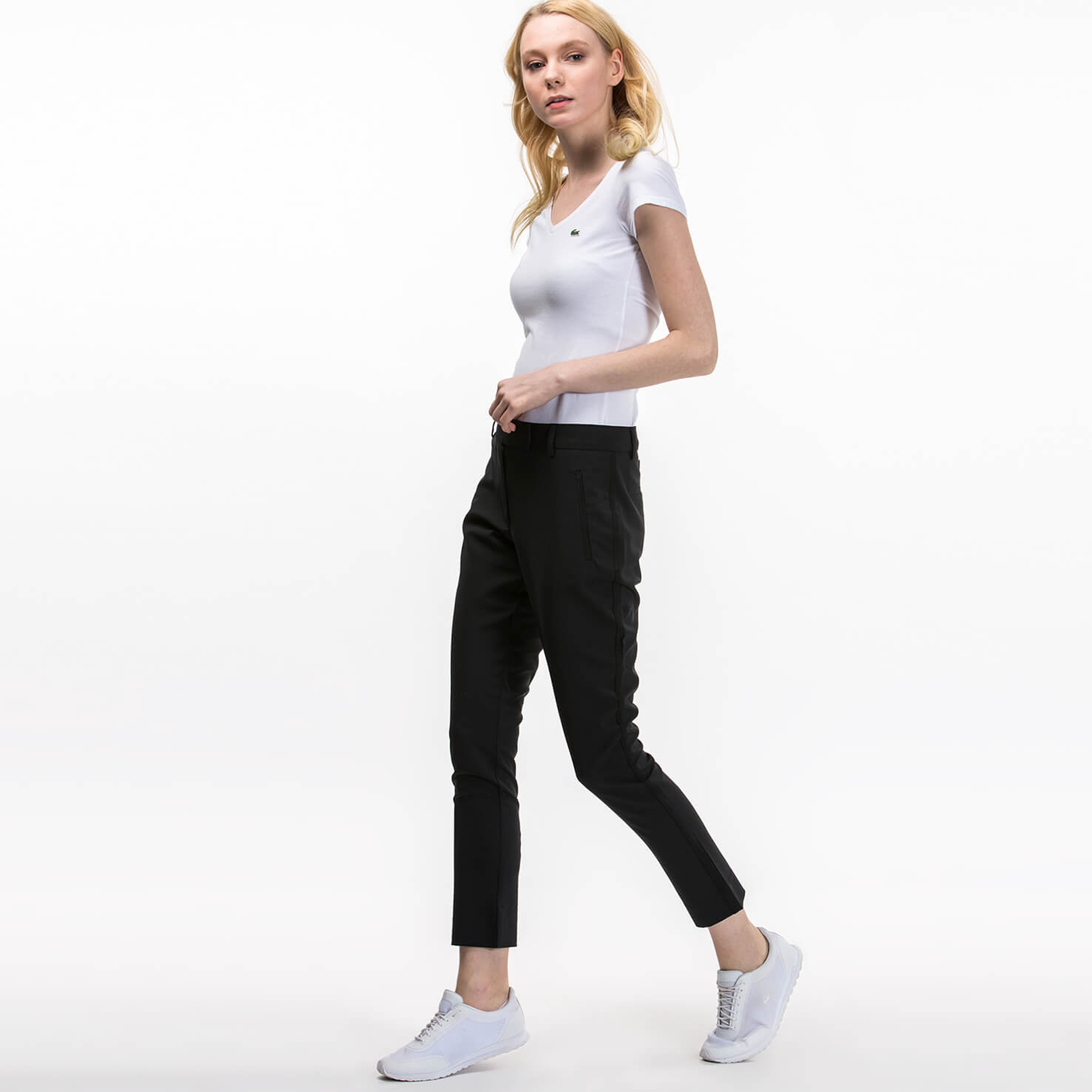 Lacoste Kadın Siyah Pantolon