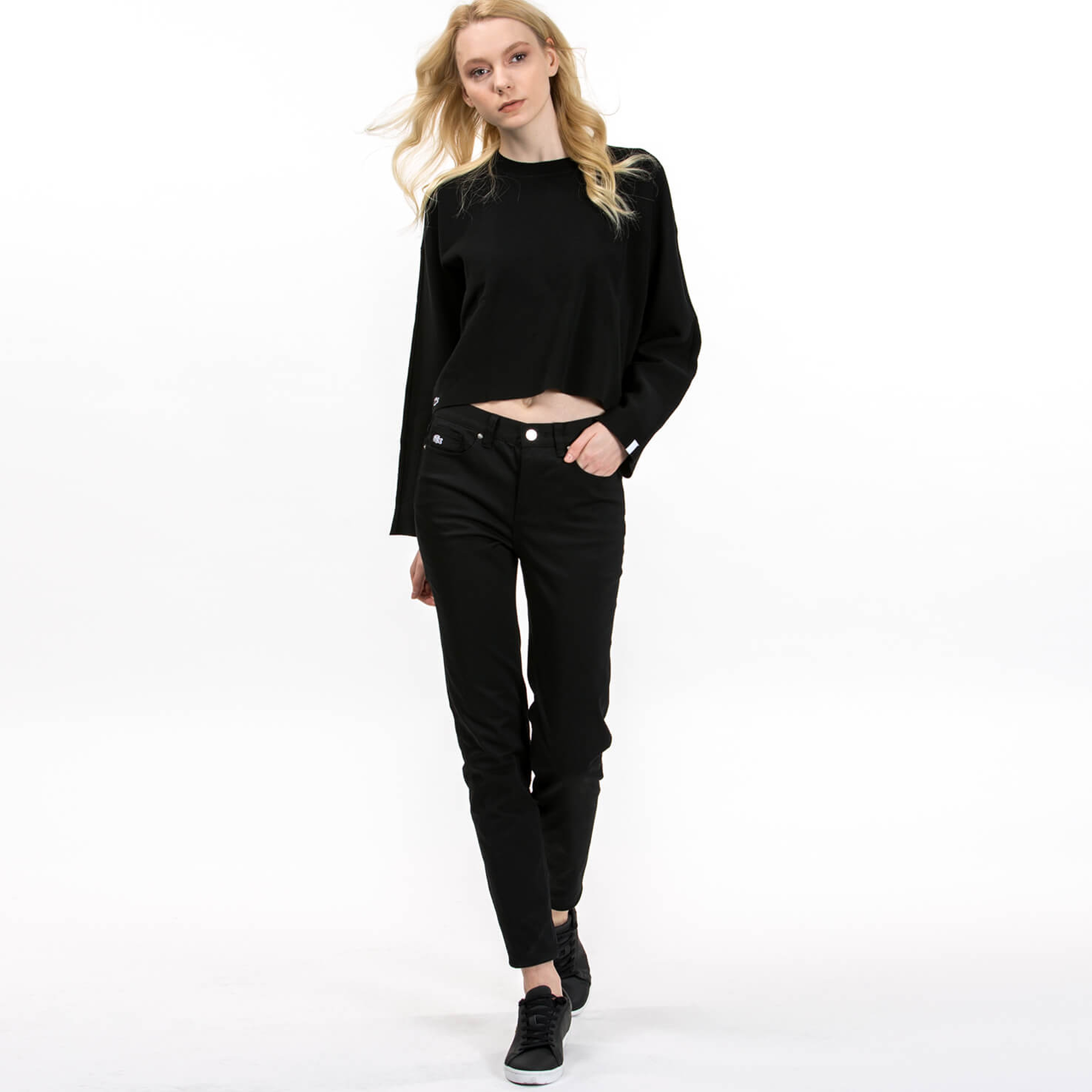 Lacoste Kadın Siyah Pantolon