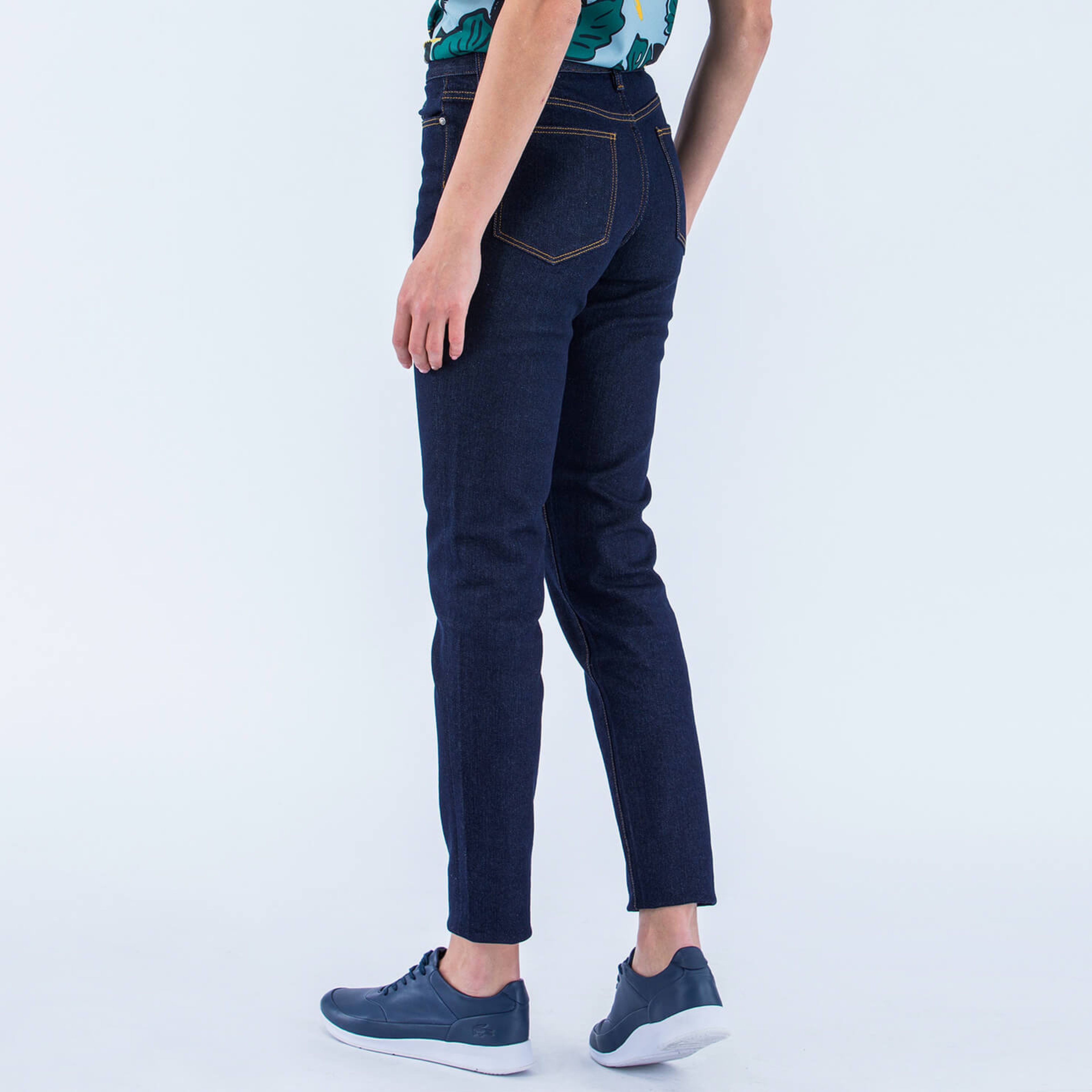 Lacoste Kadın Lacivert Pantolon