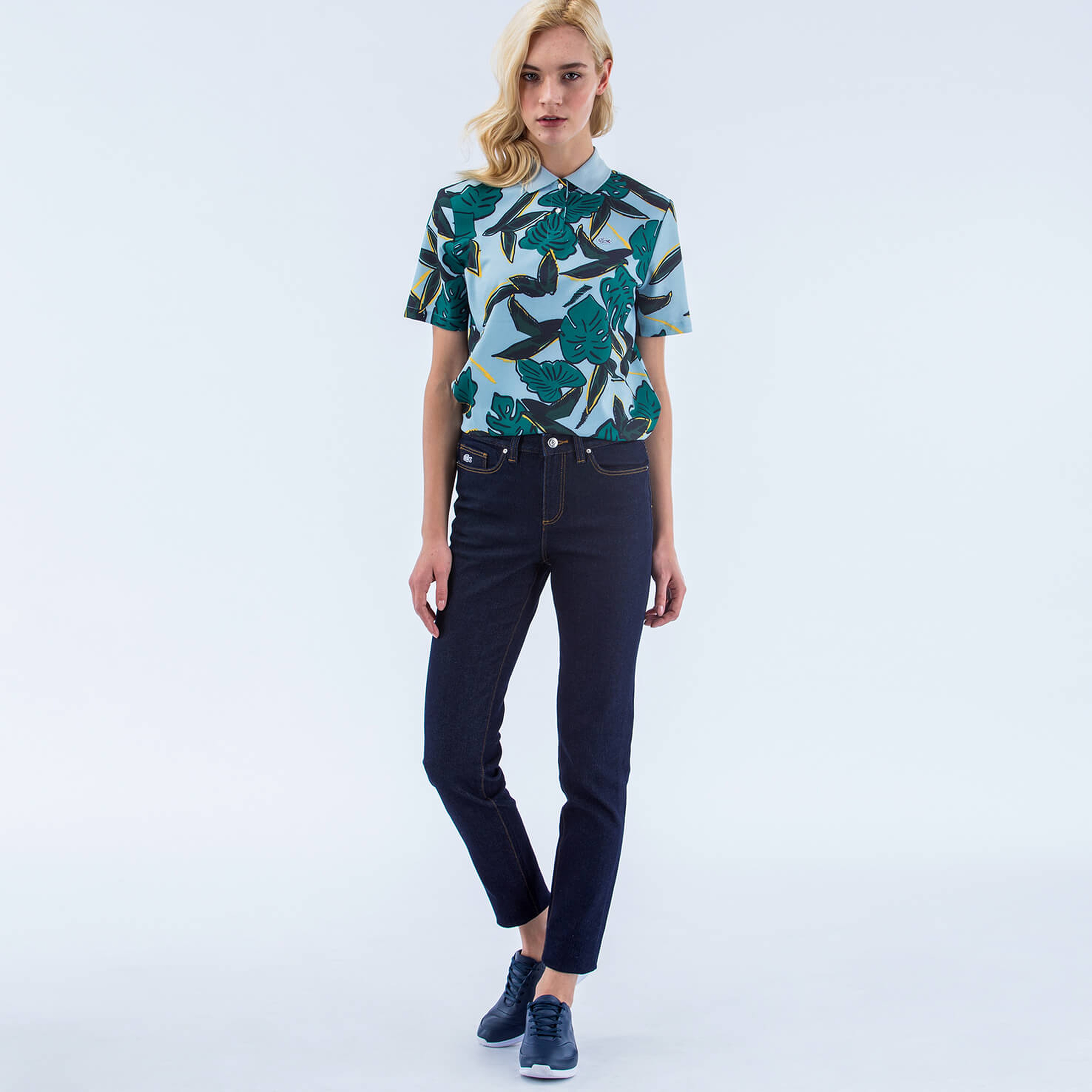 Lacoste Kadın Lacivert Pantolon