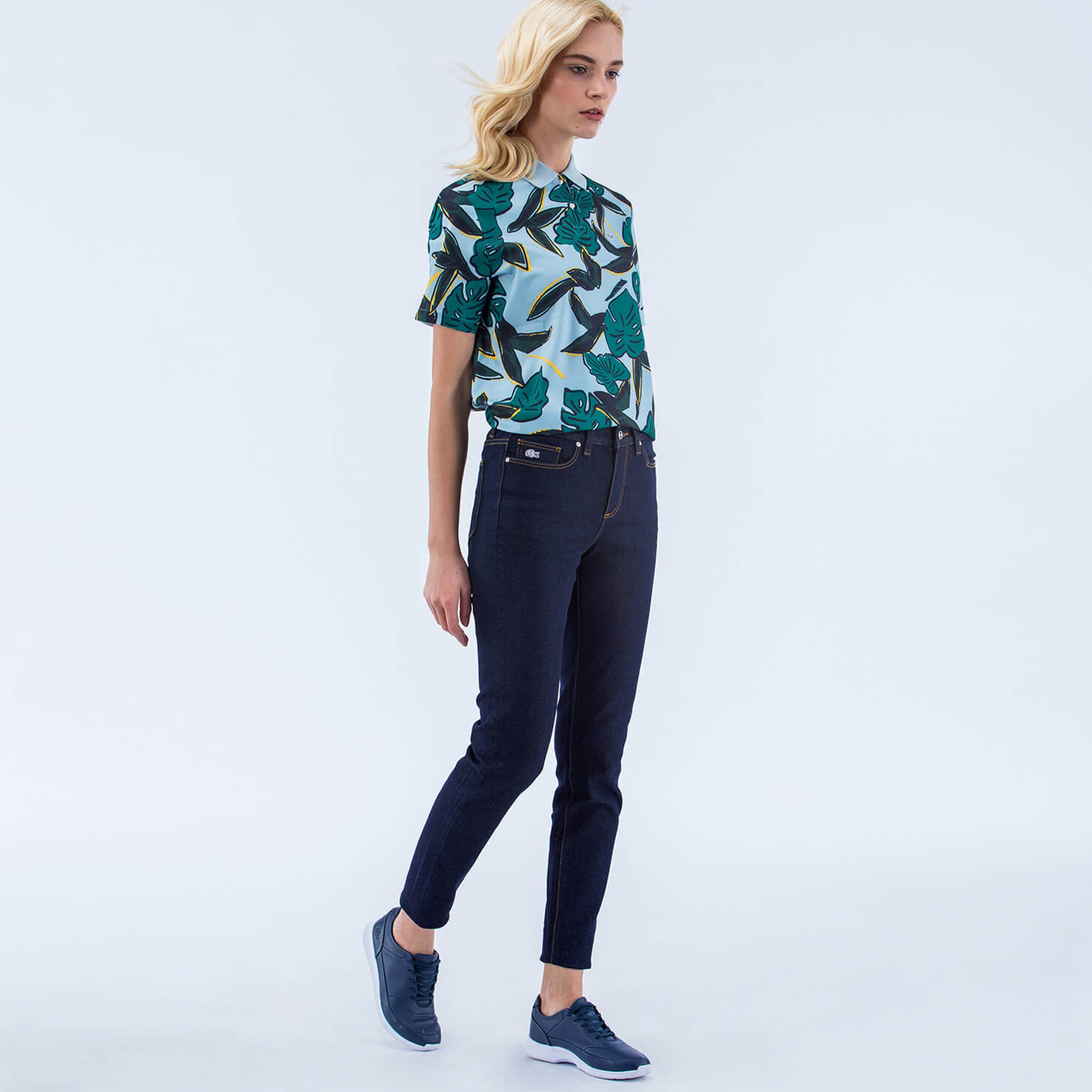 Lacoste Kadın Lacivert Pantolon