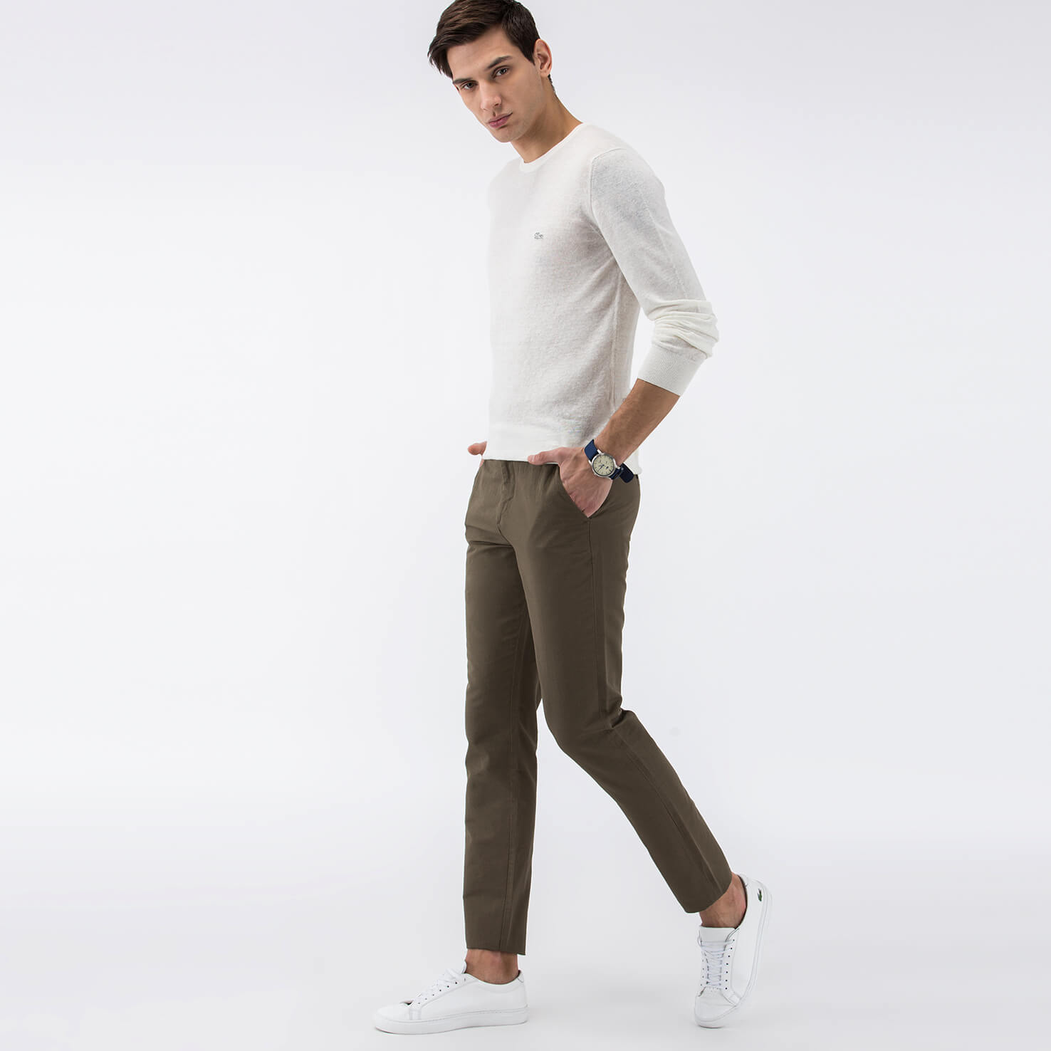 Lacoste Erkek Kahverengi Pantolon