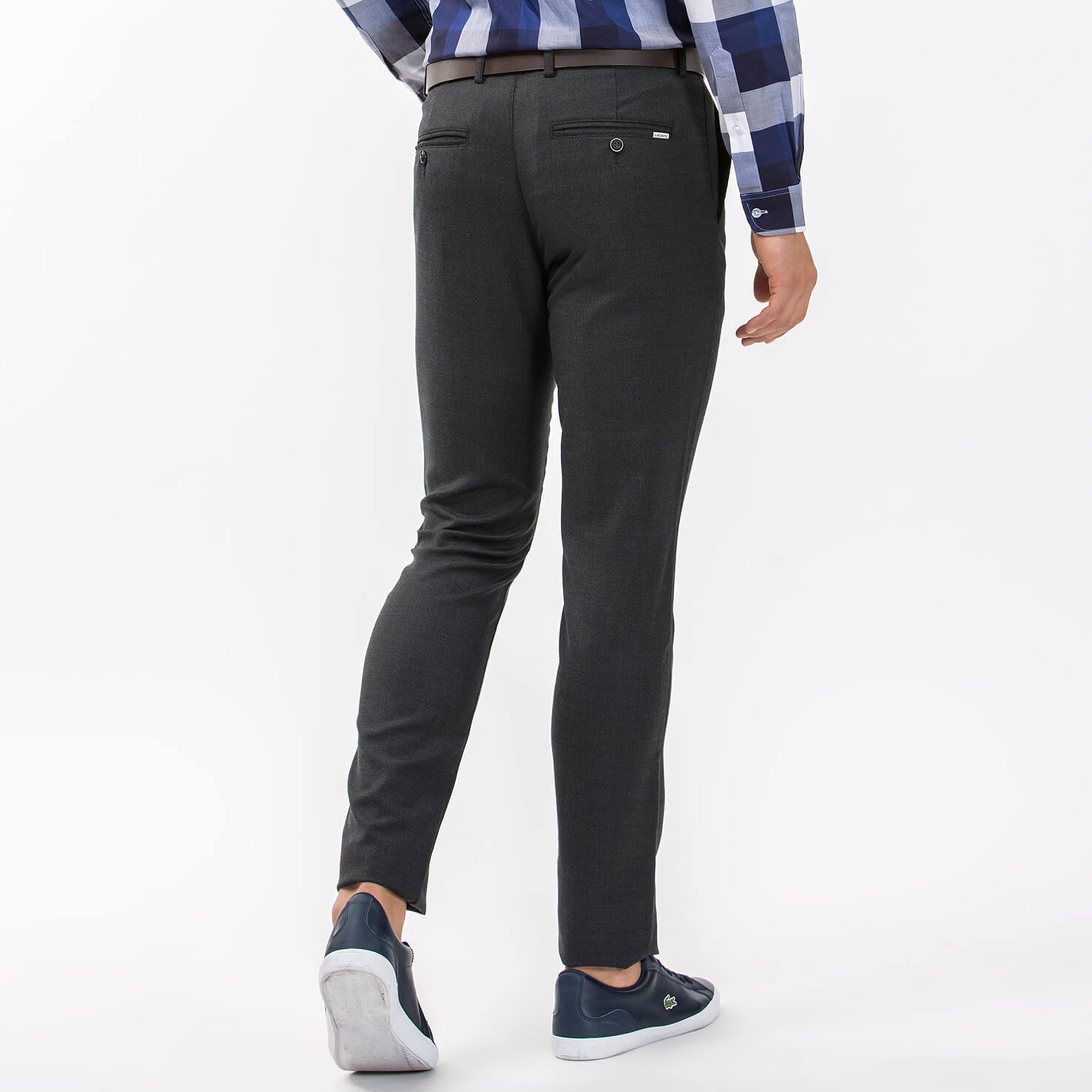 Lacoste Erkek Slim Fit Siyah Pantolon